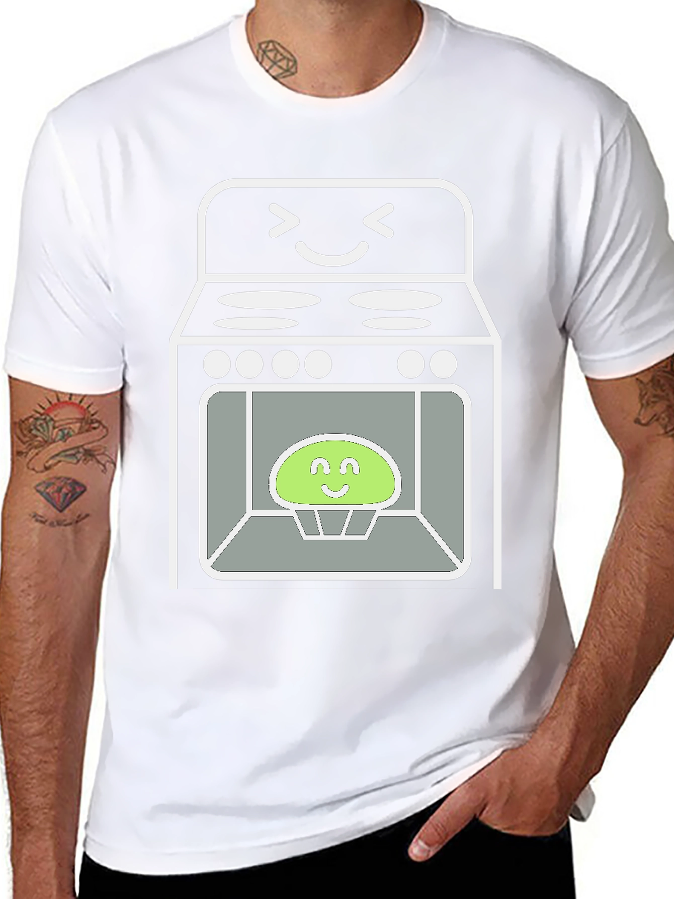 Funny Oven & Muffin T-Shirt