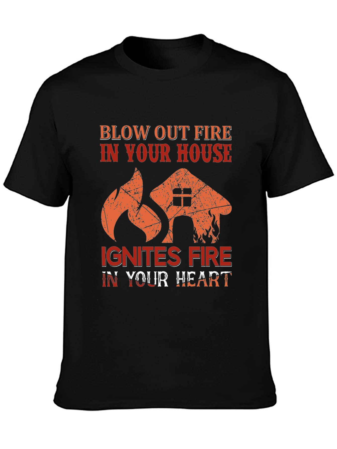 Blow Out Fire Graphic Tee
