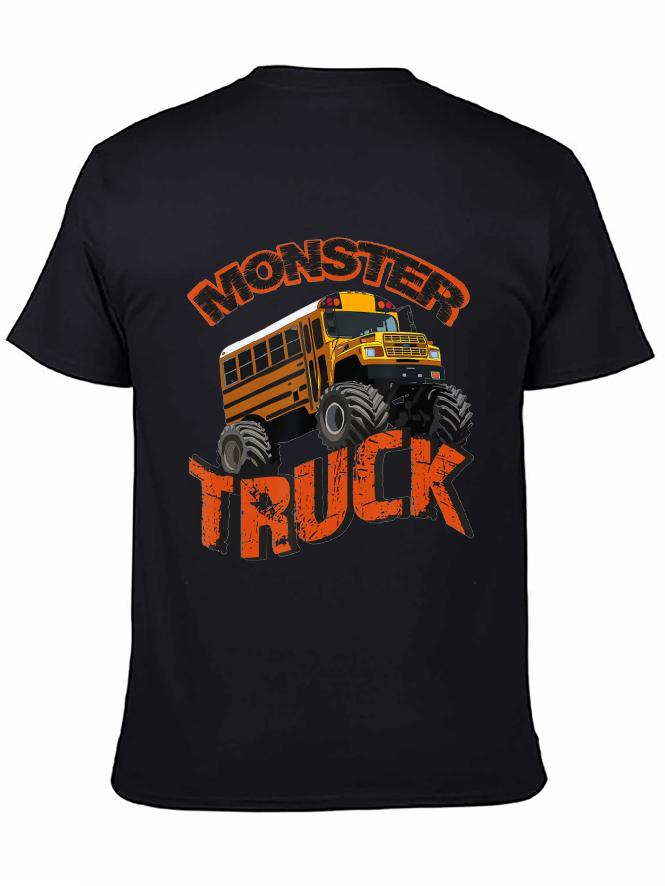 Monster Truck School Bus Graphic Tee