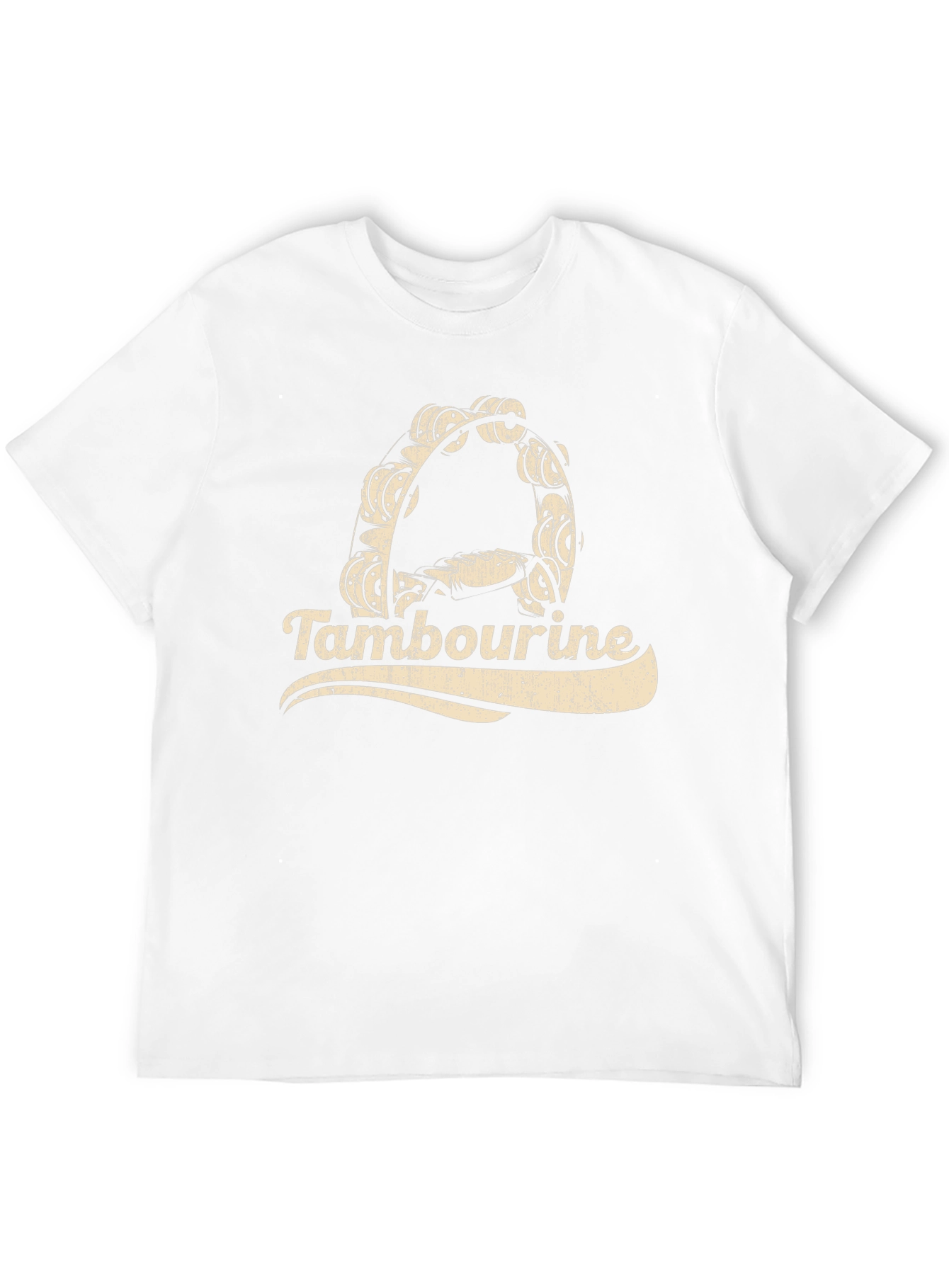 Retro Tambourine Music T-Shirt