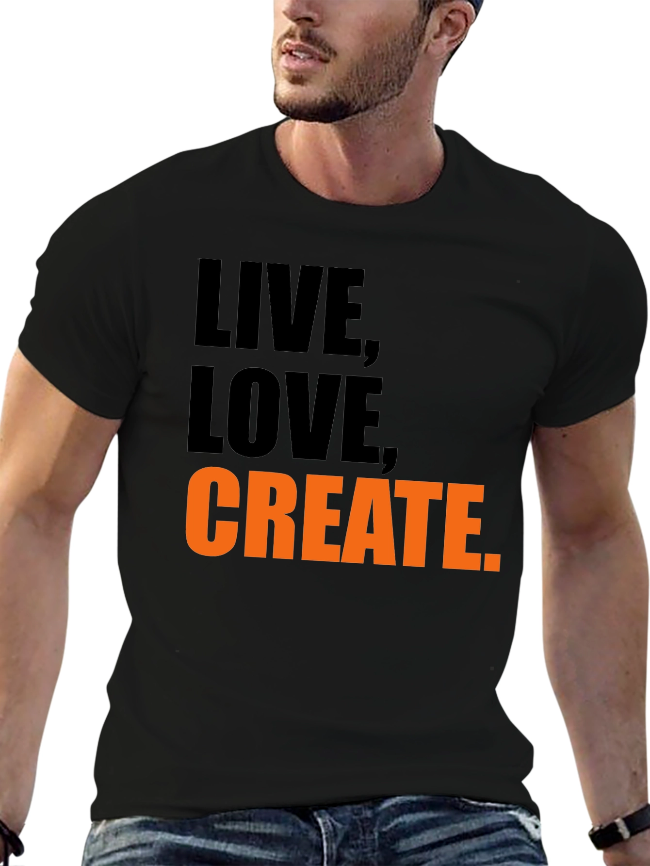 Live Love Create. Graphic Tee