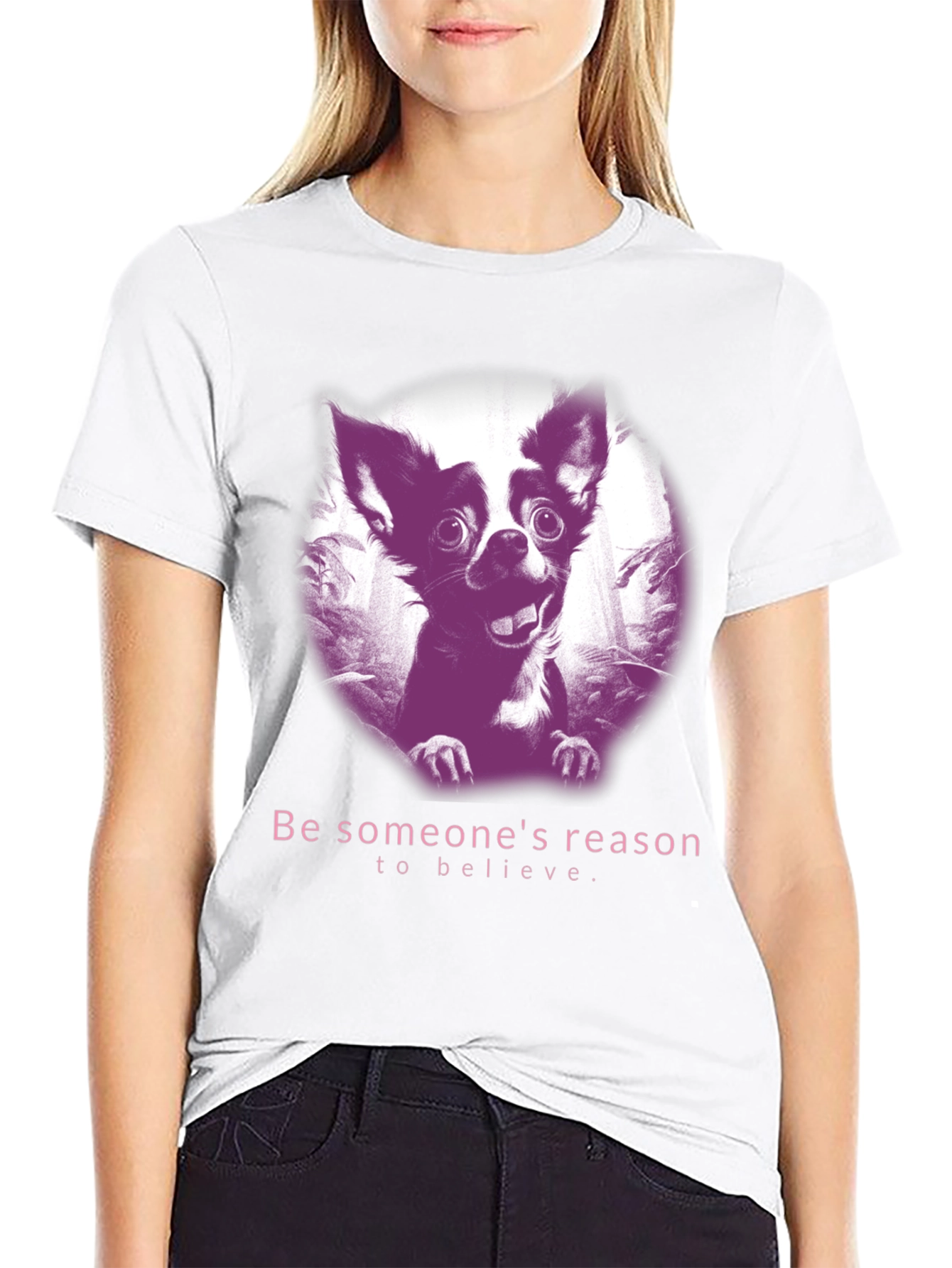 Dog Believe Graphic Tee