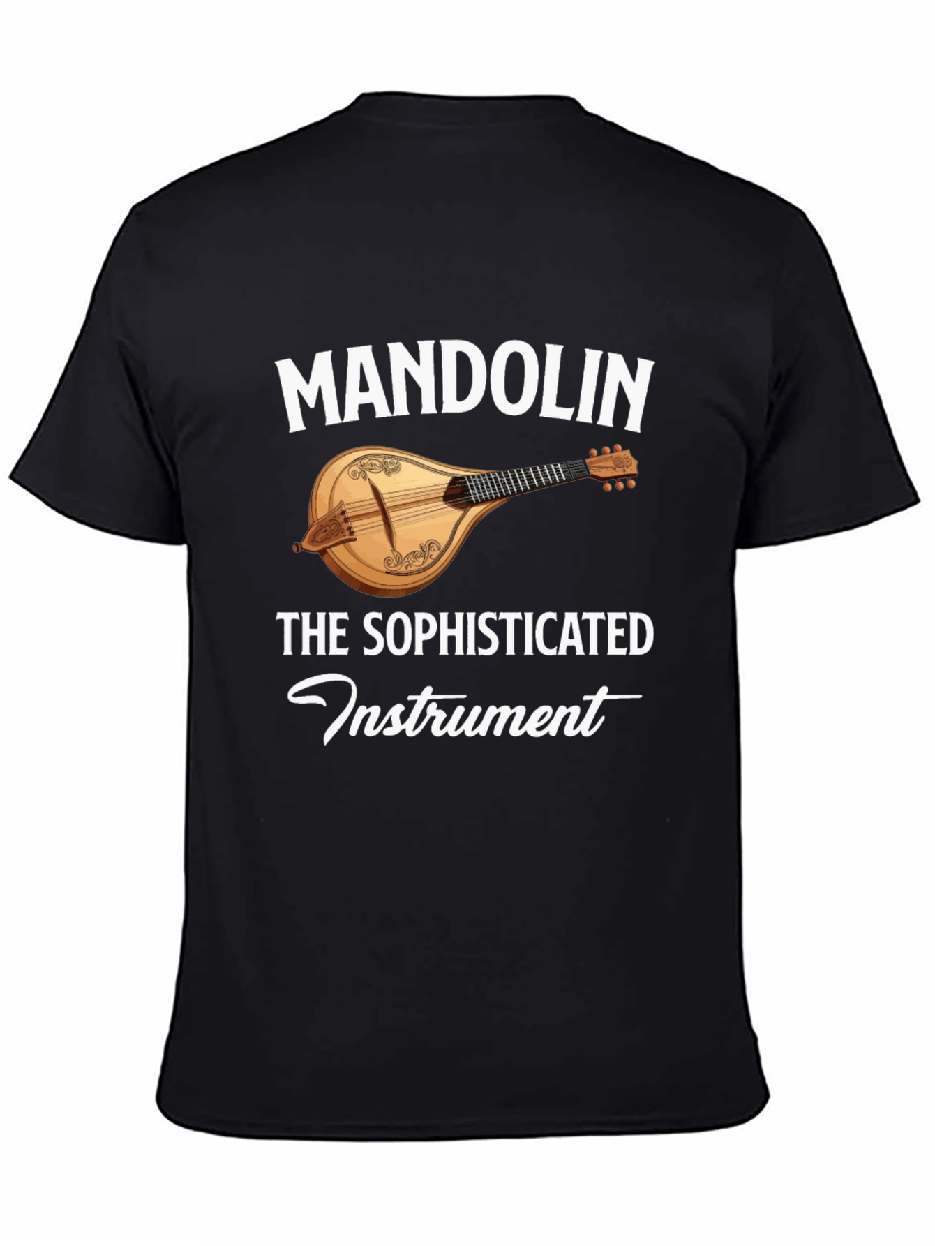 Mandolin Instrument Graphic Tee - Sophisticated Musicians T-Shirt