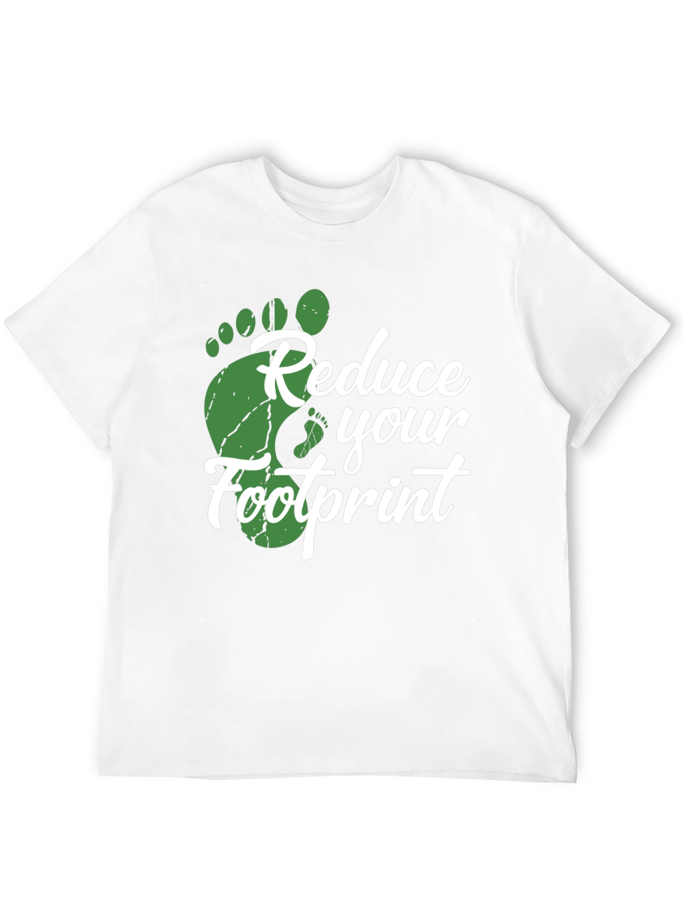 Reduce Your Footprint Graphic Tee