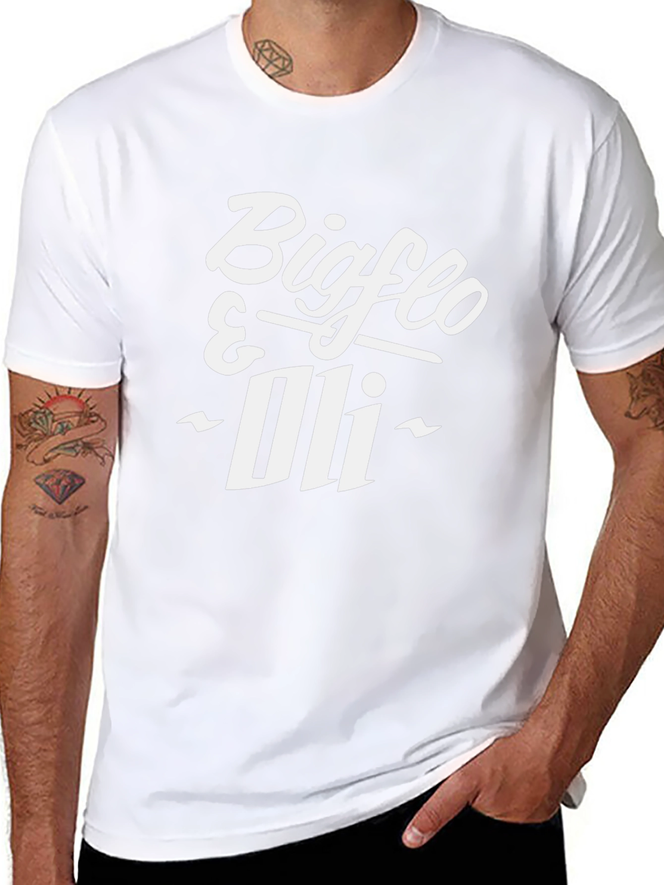 Bigflo & Oli Black Graphic Tee