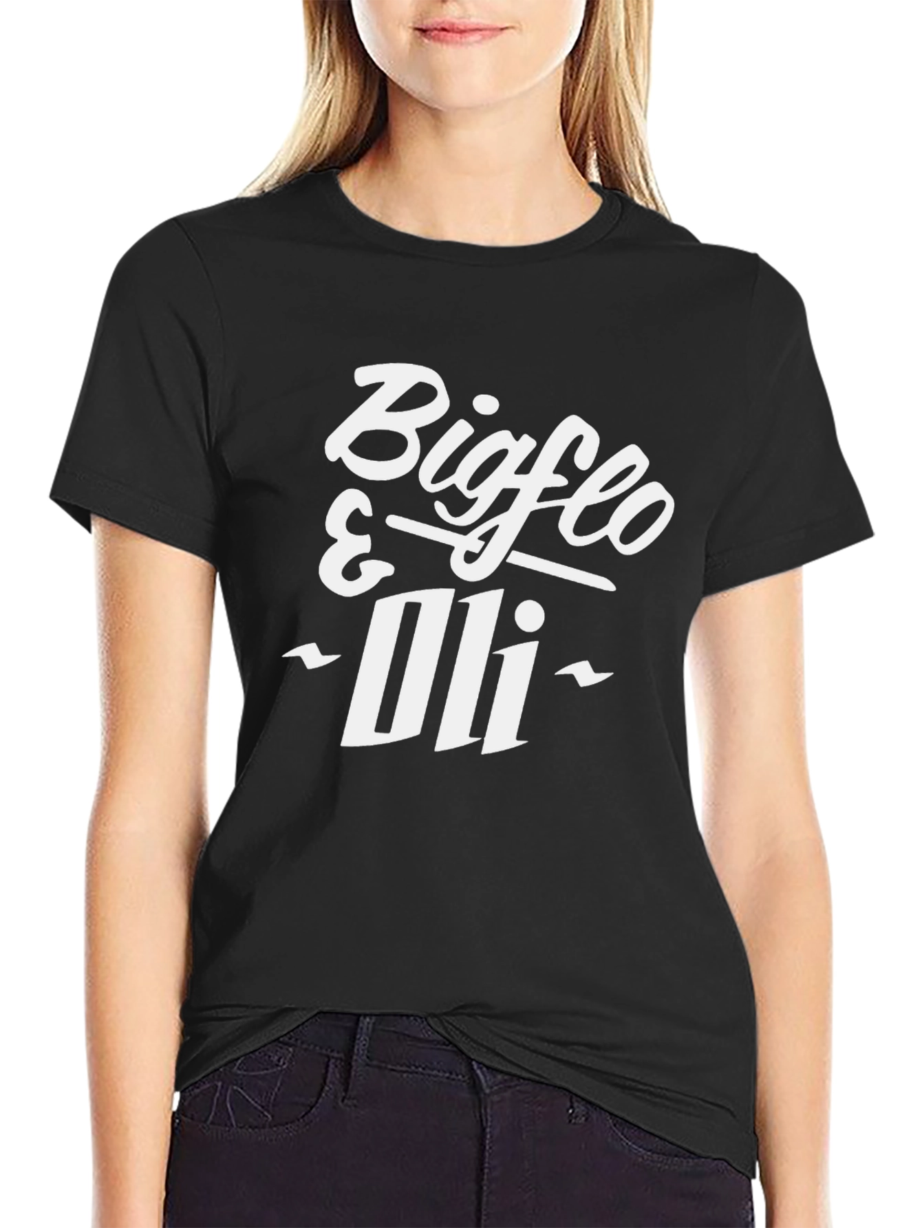 Bigflo & Oli Black Graphic Tee
