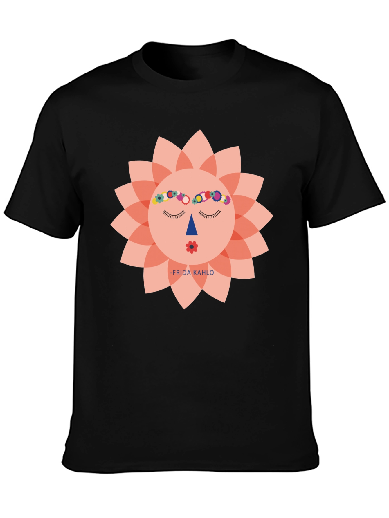 Frida Kahlo Graphic Tee - Unisex Black T-Shirt