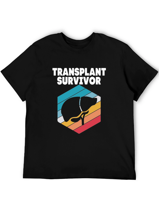 Transplant Survivor T-Shirt Liver Graphic Tee