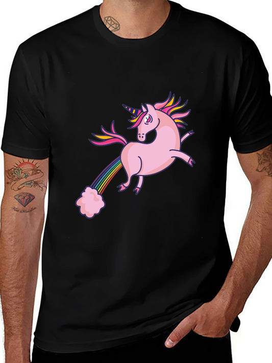 Unicorn Rainbow Poop T-Shirt - Funny Graphic Tee
