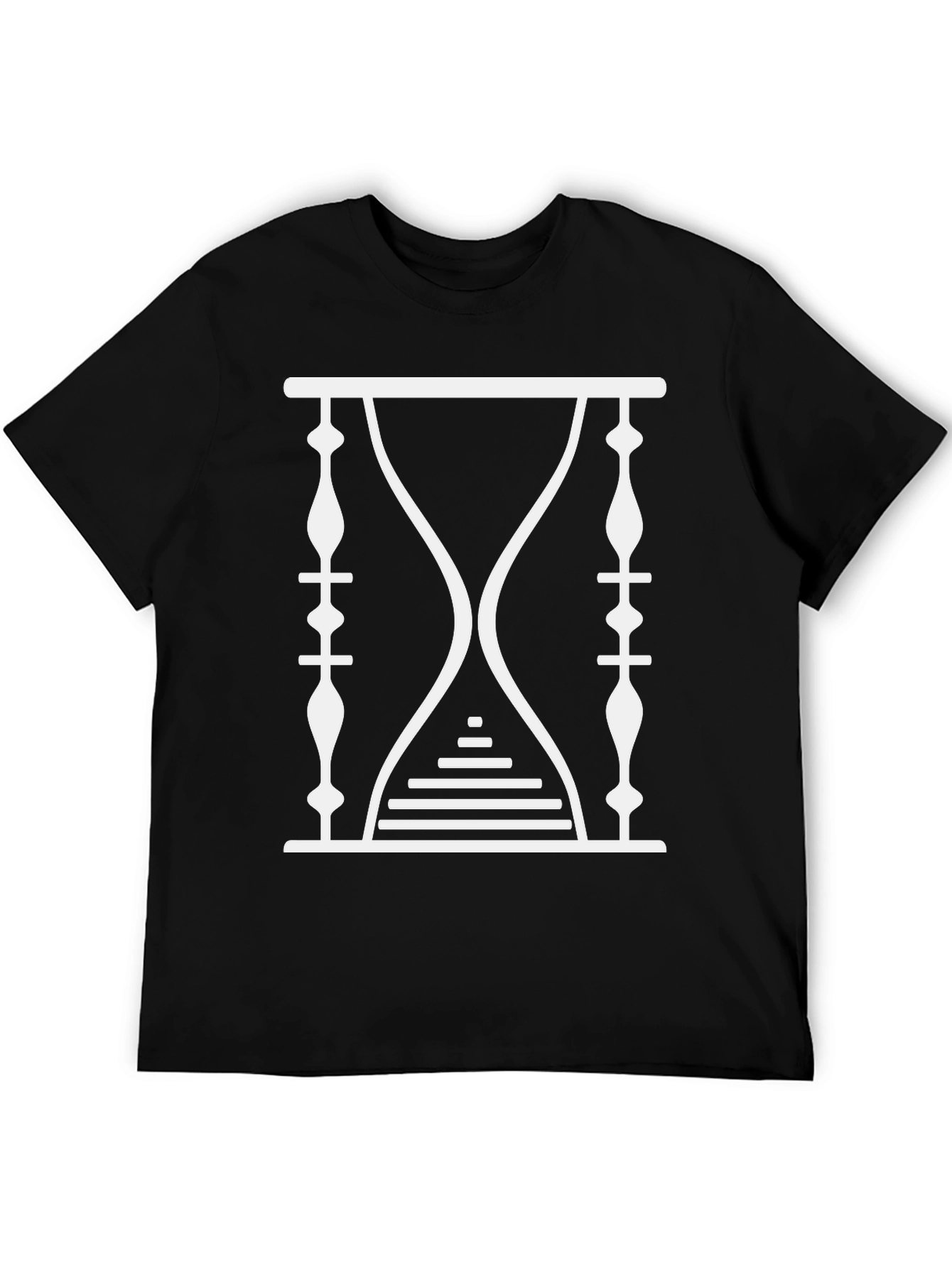 Hourglass Graphic T-Shirt - Timeless Style