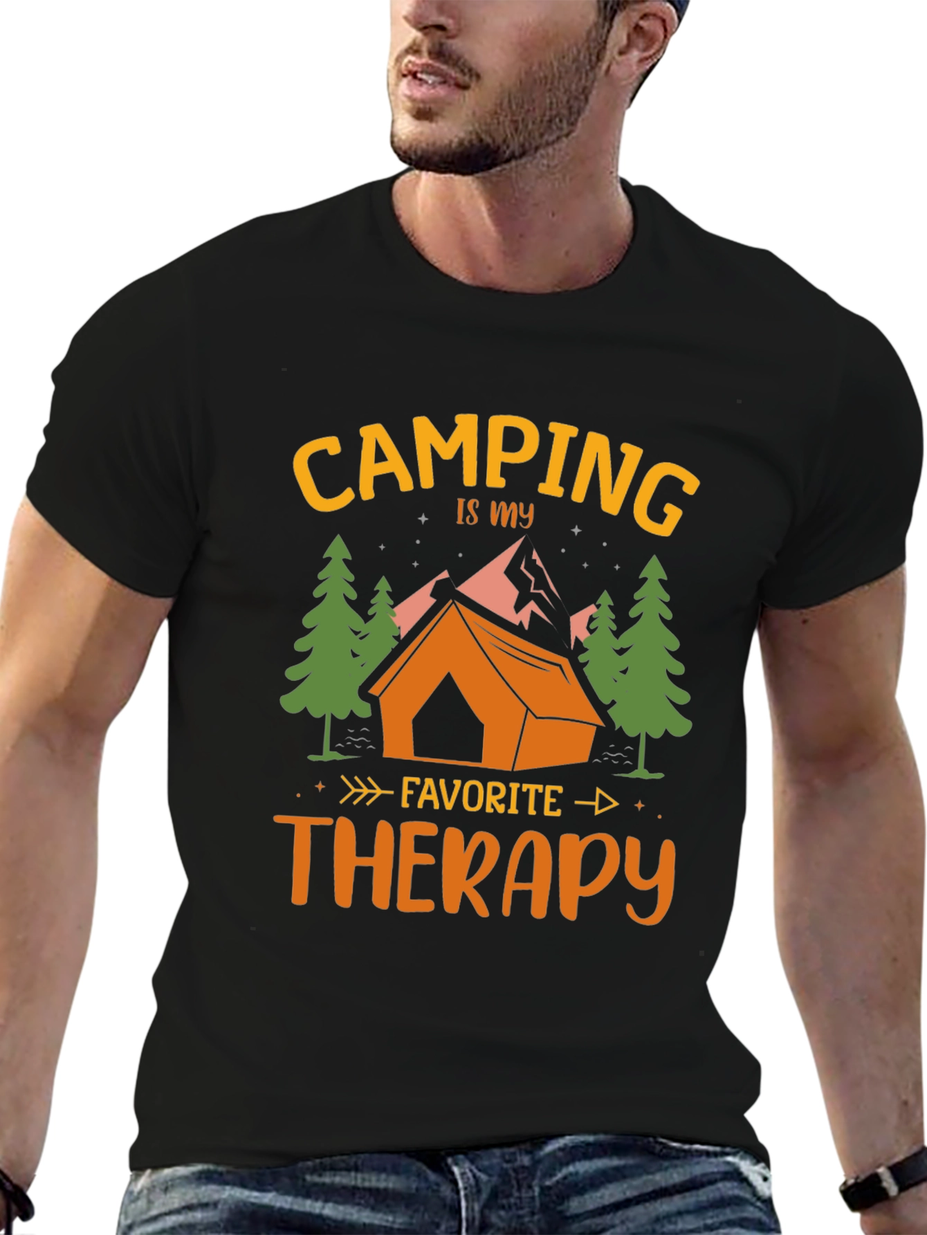 Camping is My Therapy T-Shirt