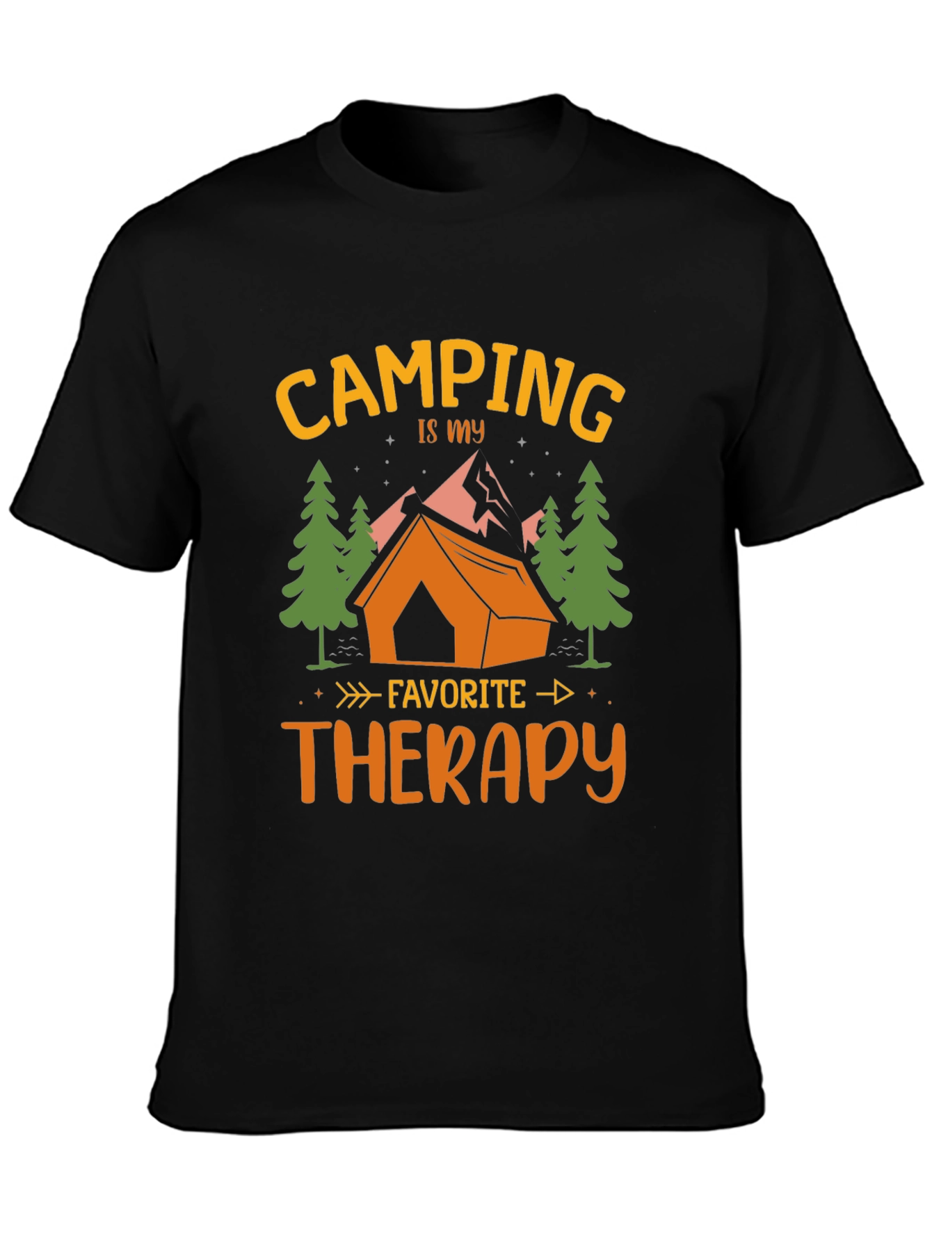 Camping is My Therapy T-Shirt