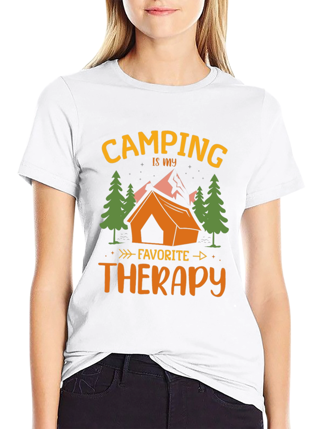 Camping is My Therapy T-Shirt