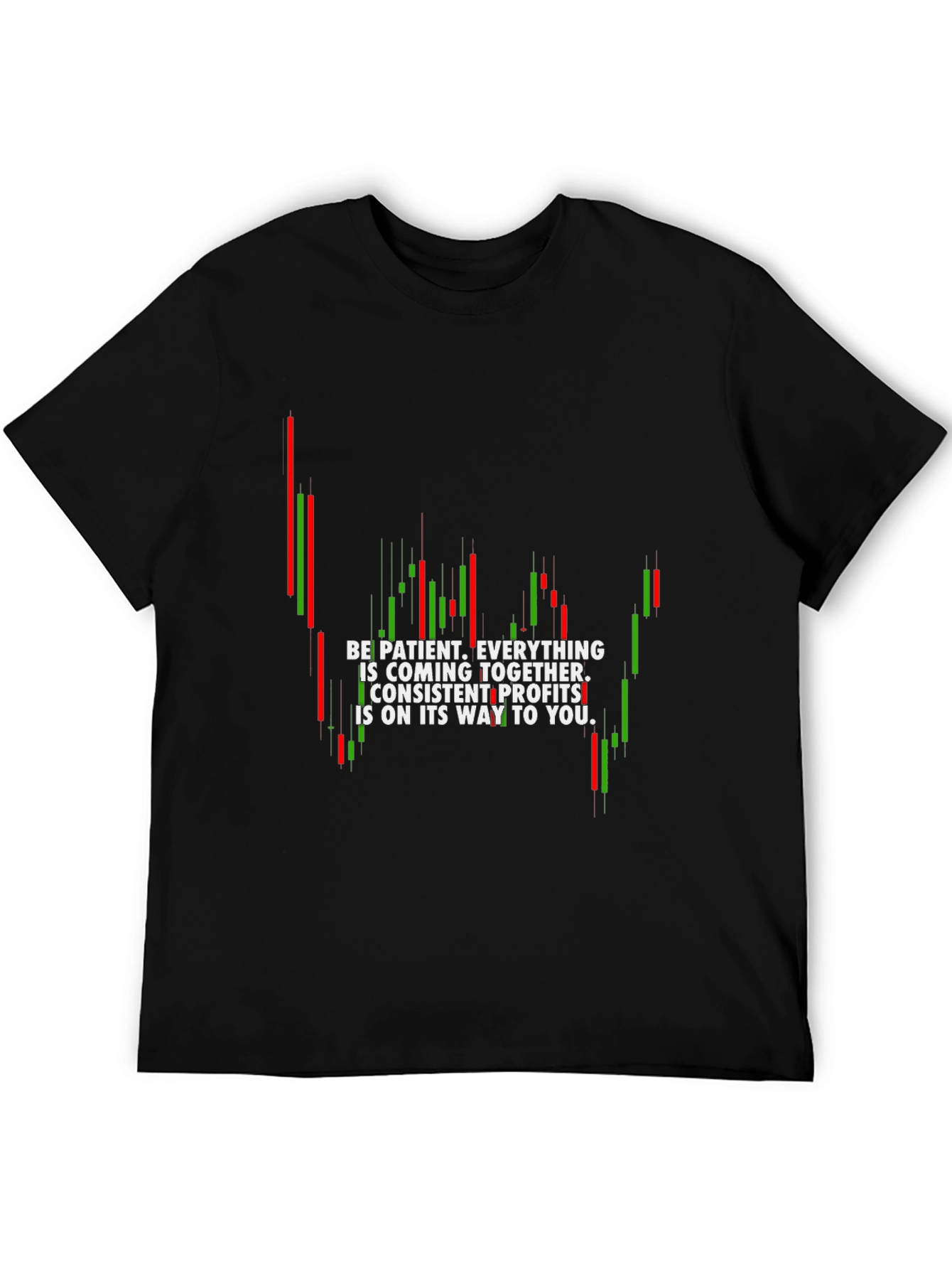 Trading Pattern T-Shirt - Be Patient