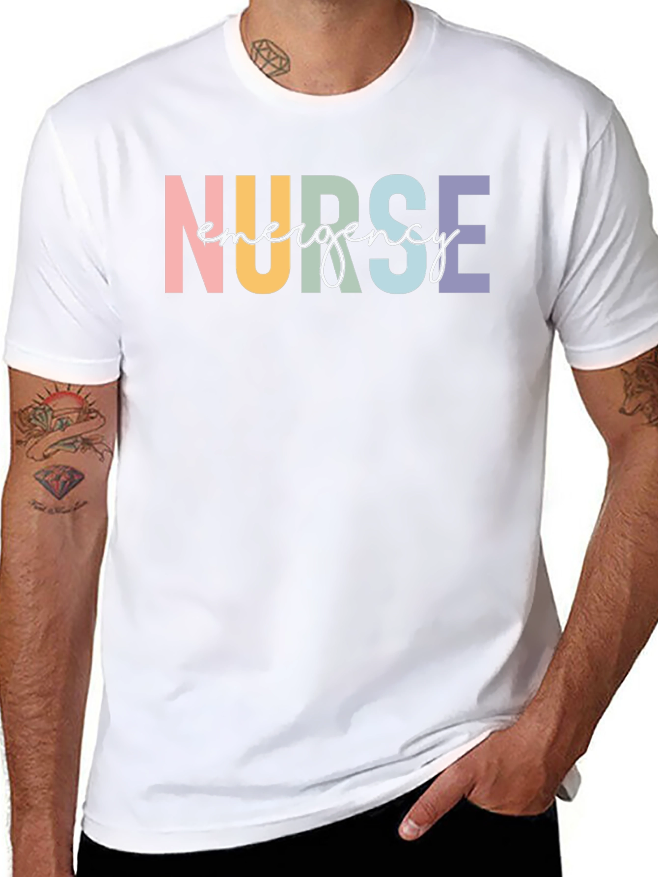 Emergency Nurse Graphic T-Shirt