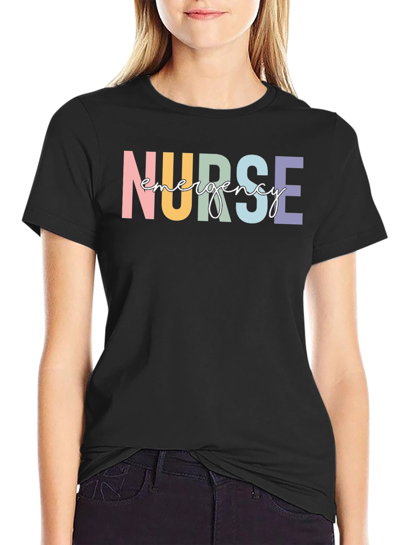 Emergency Nurse Graphic T-Shirt