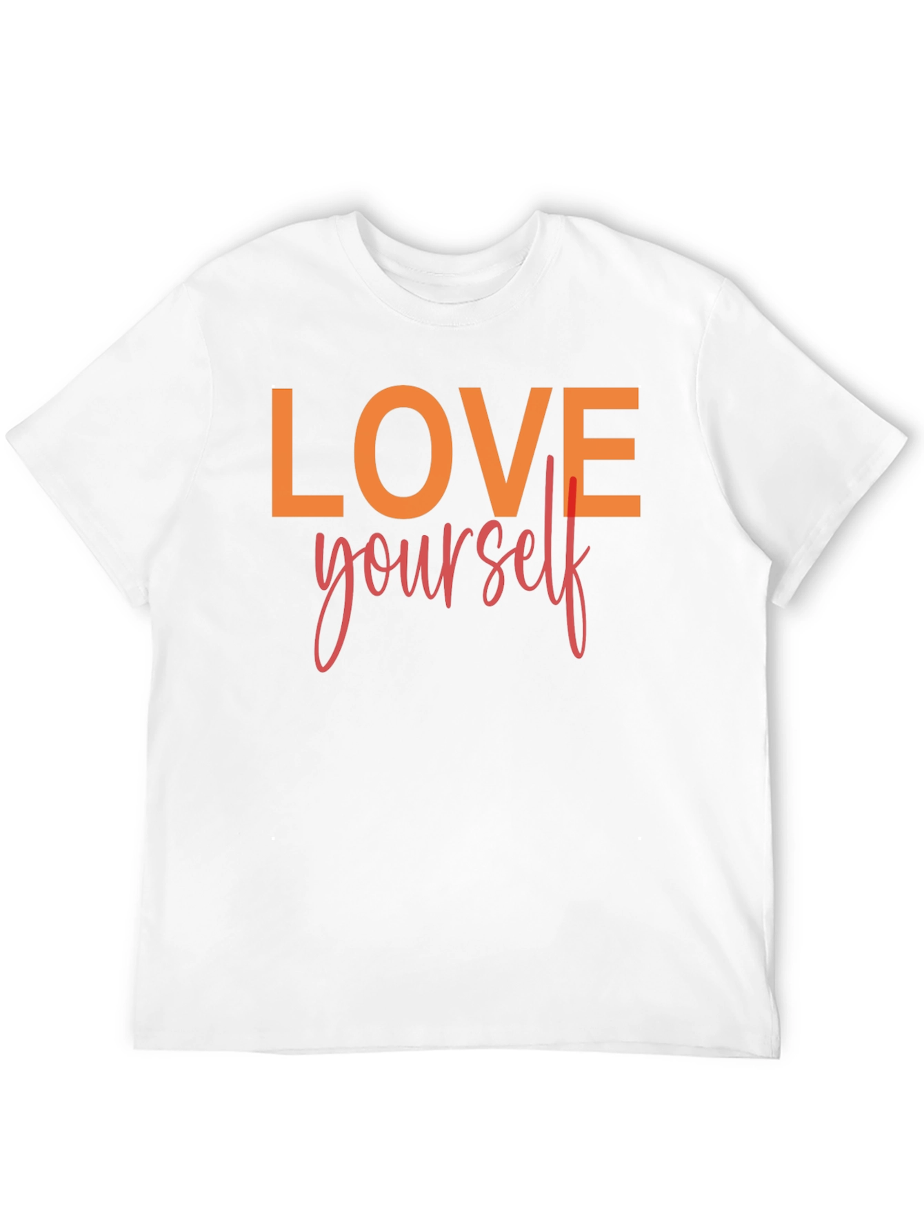 Love Yourself Graphic Tee - Black