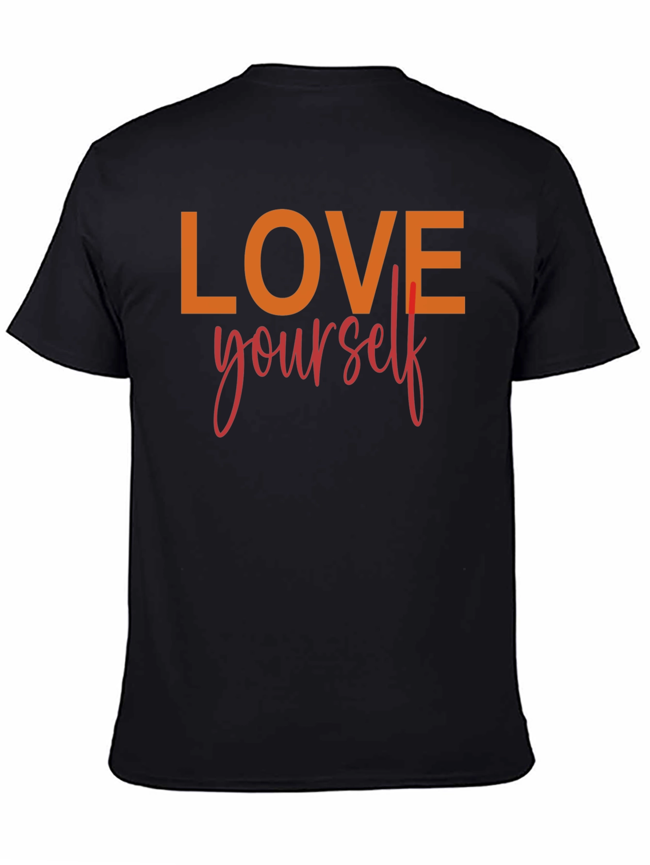 Love Yourself Graphic Tee - Black