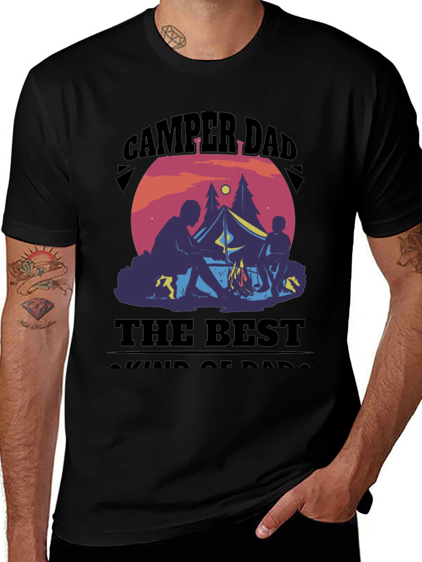 Camper Dad T-Shirt: The Best Kind of Dads
