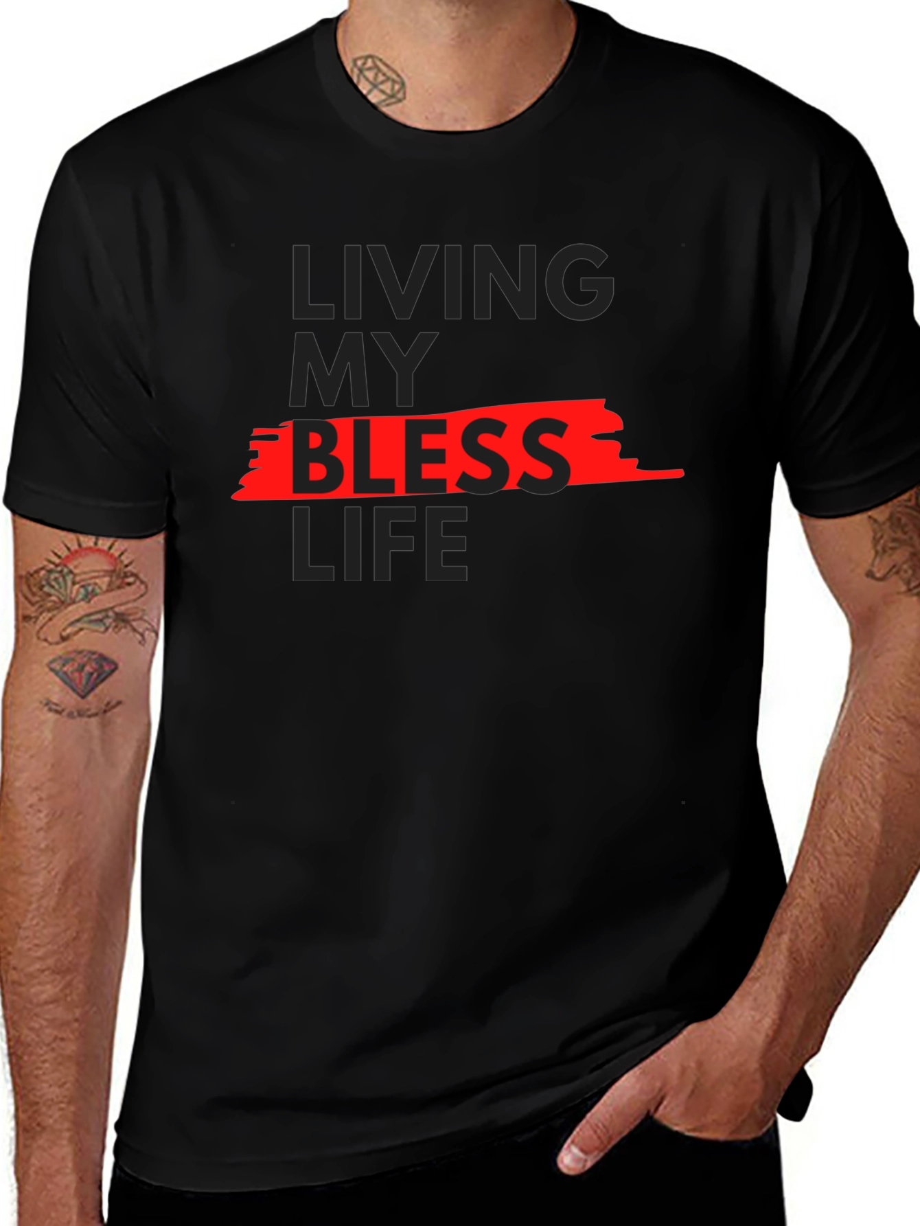 Living My Blessed Life Graphic Tee