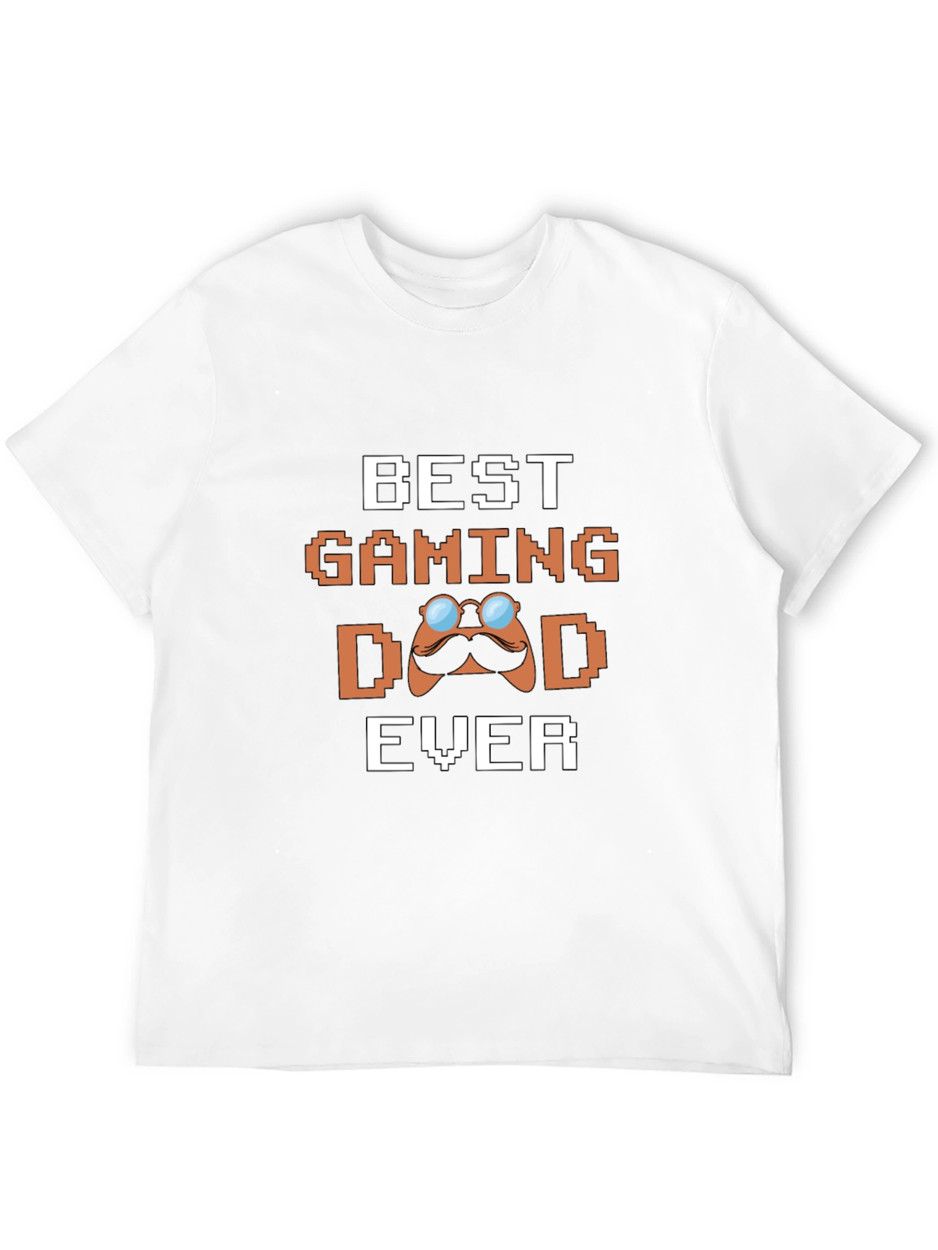 Best Gaming Dad Ever Black T-Shirt