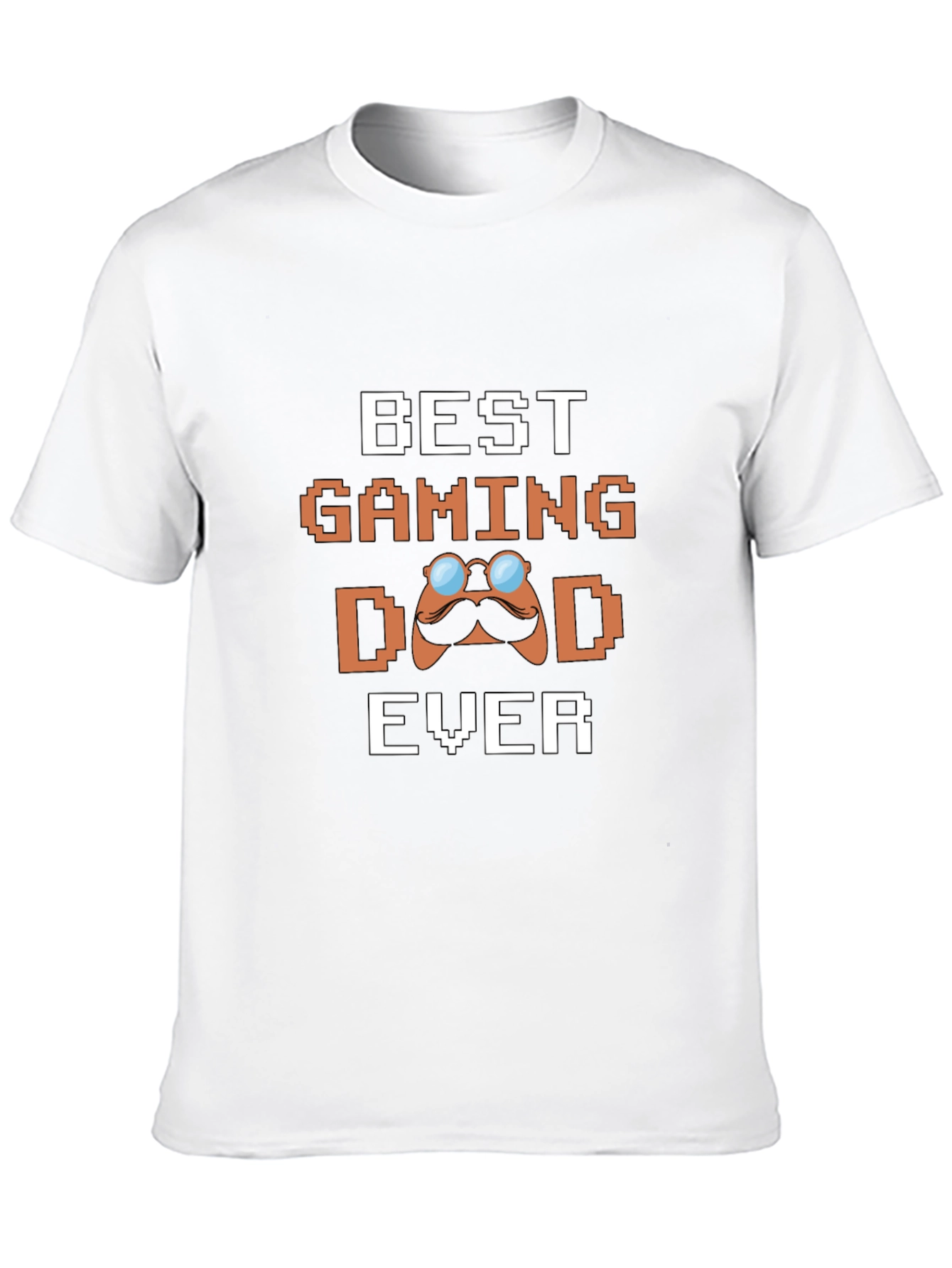 Best Gaming Dad Ever Black T-Shirt