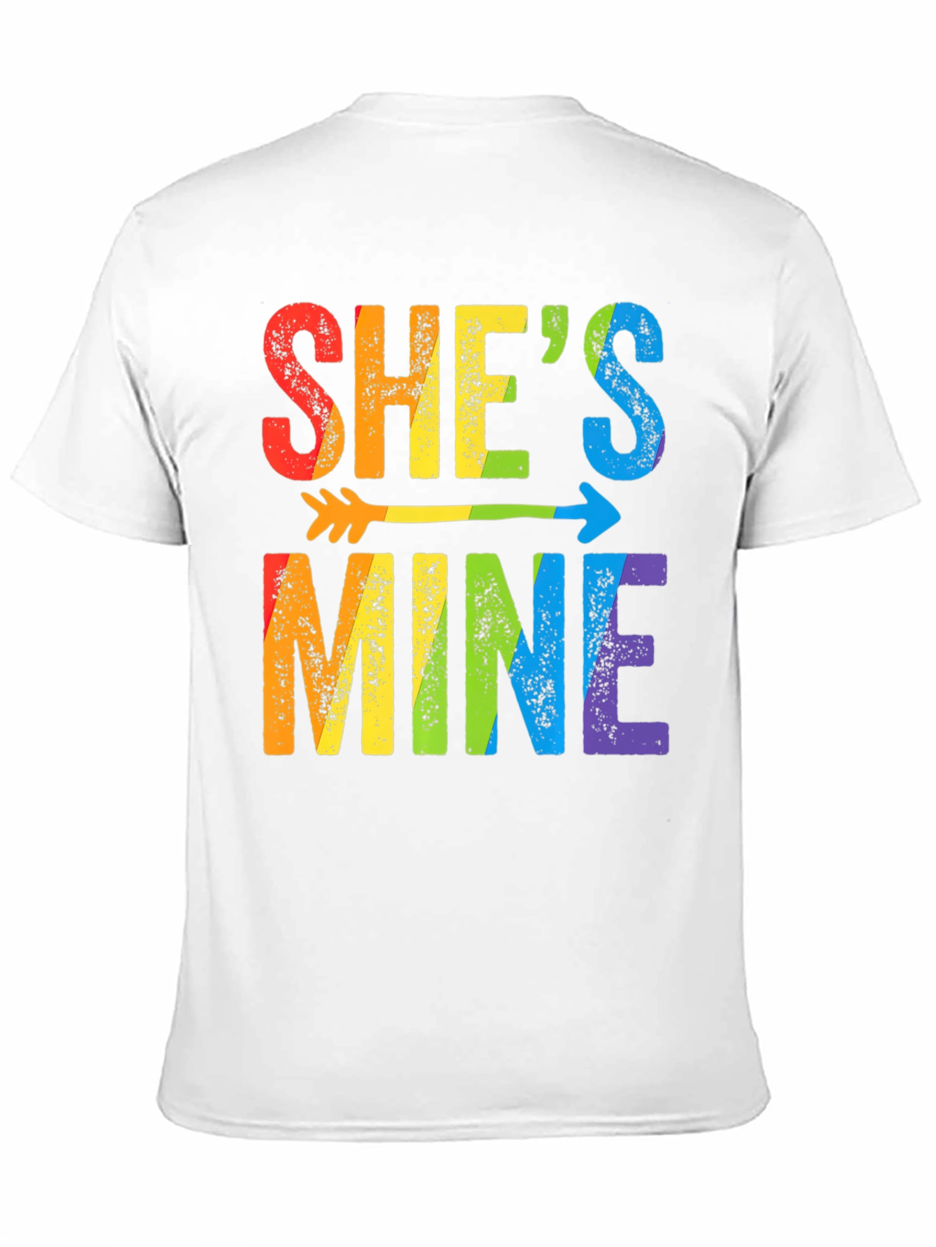 Shes Mine LGBT Pride Arrow T-Shirt