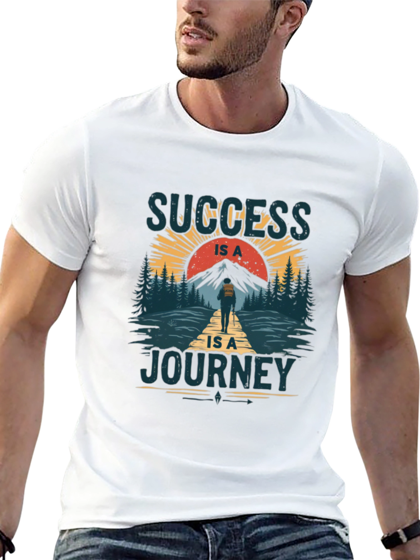 Success Is A Journey Graphic T-Shirt