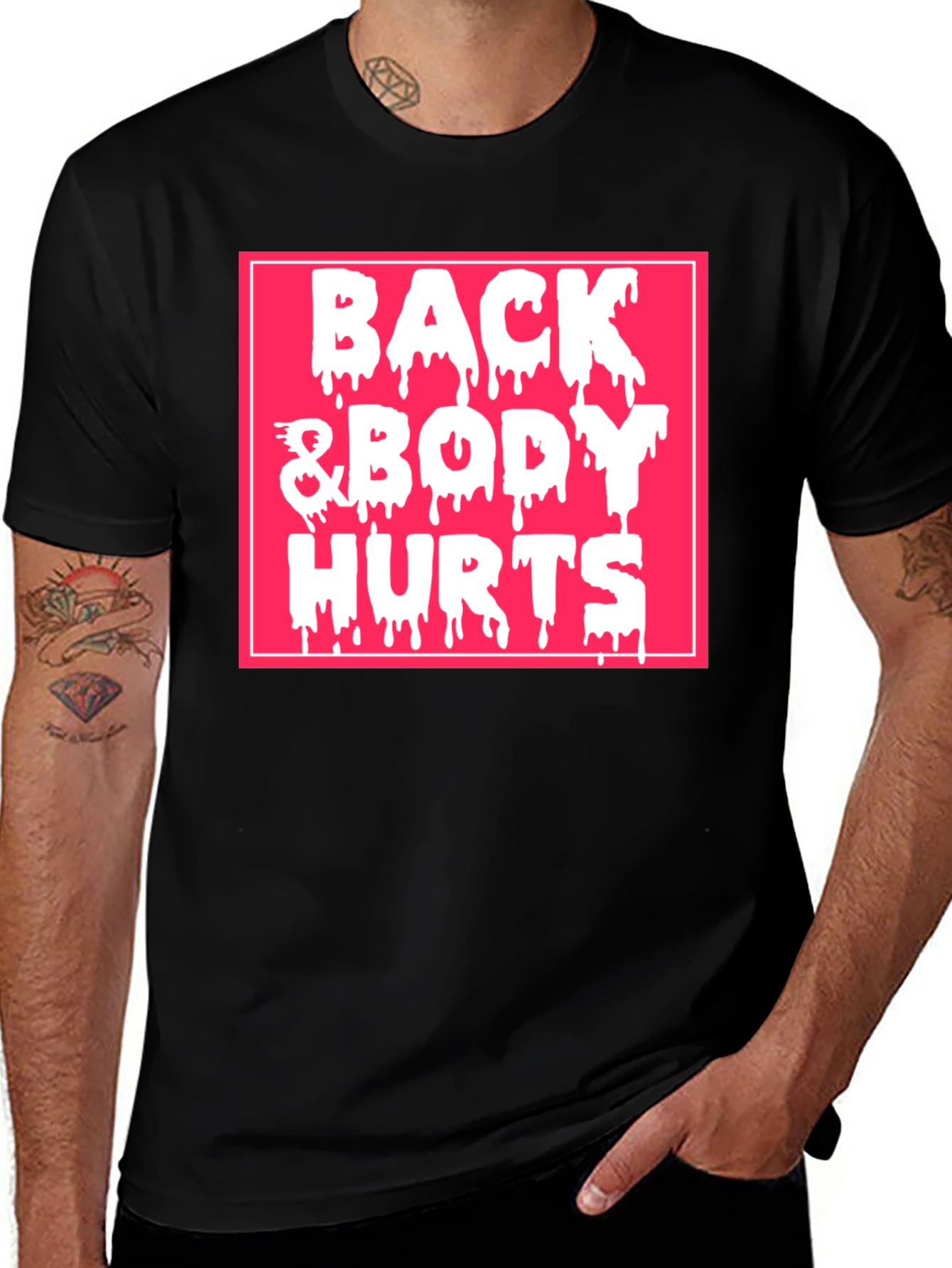 Back & Body Hurts Graphic Tee