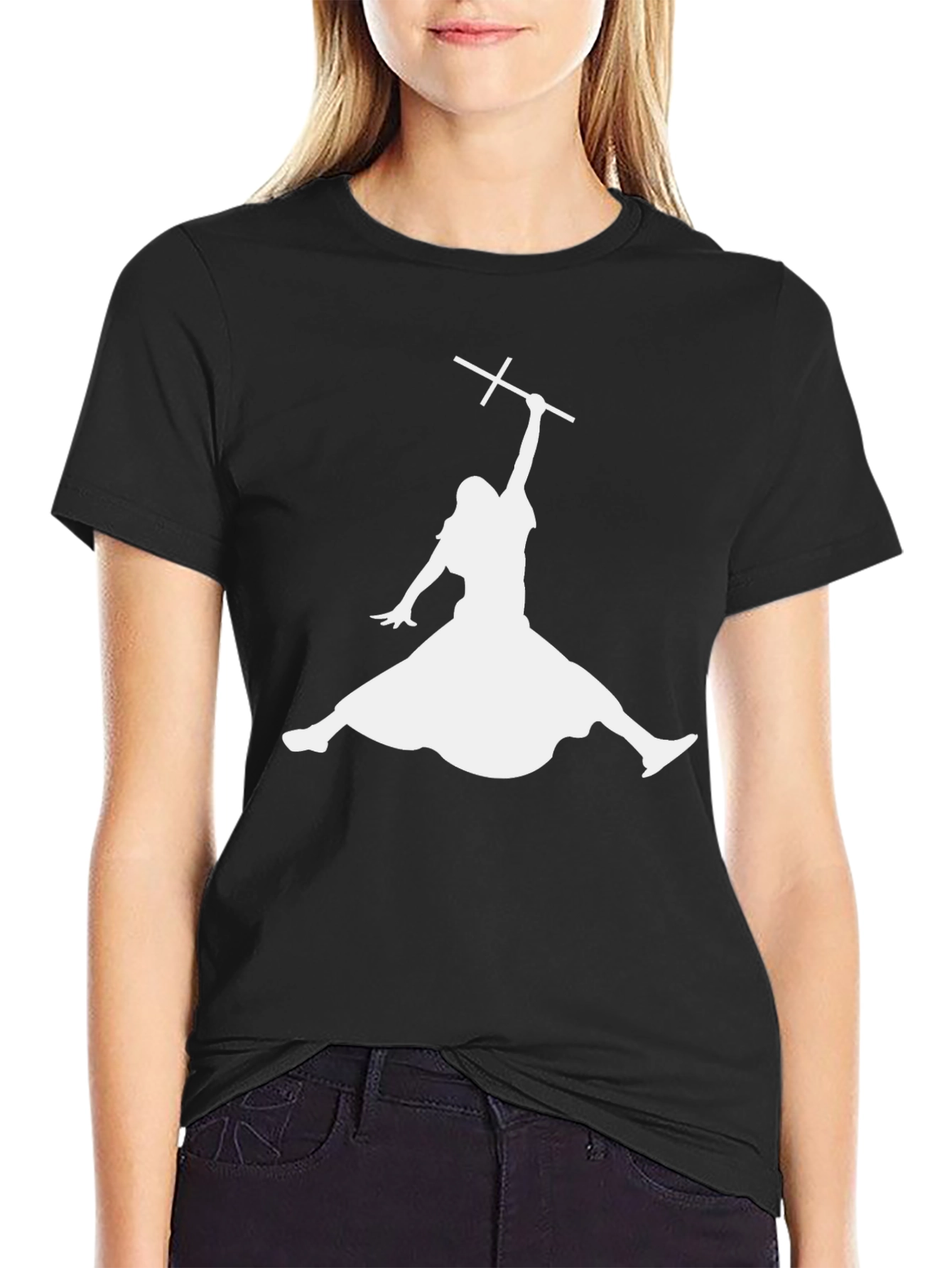 Christian Jump Black T-Shirt
