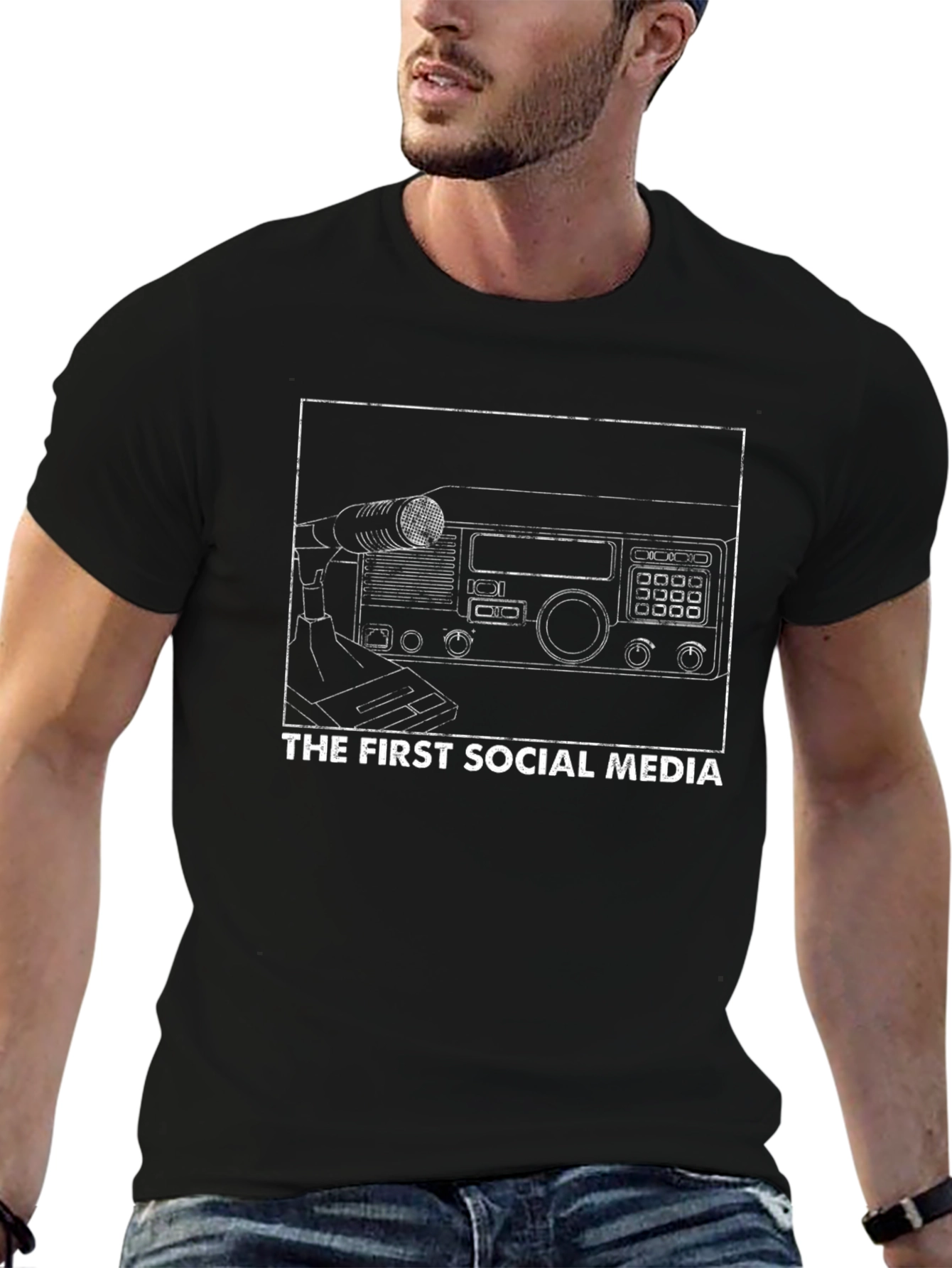 The First Social Media Ham Radio T-Shirt