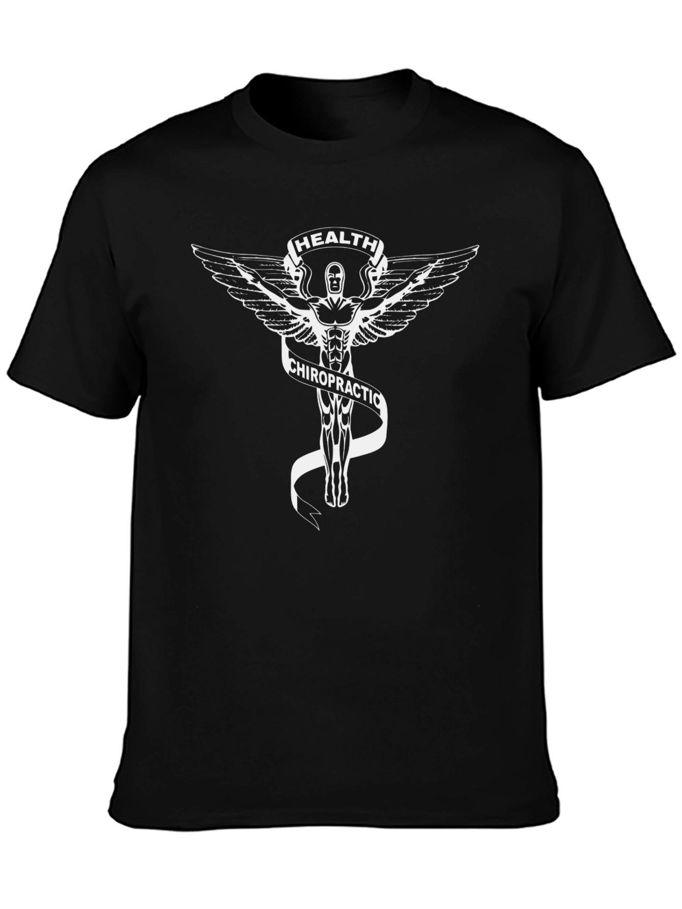 Chiropractic Health Symbol Graphic T-Shirt