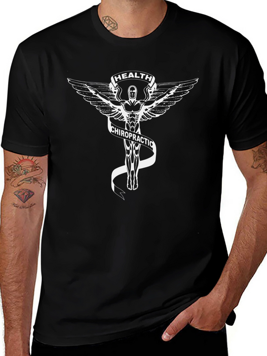 Chiropractic Health Symbol Graphic T-Shirt