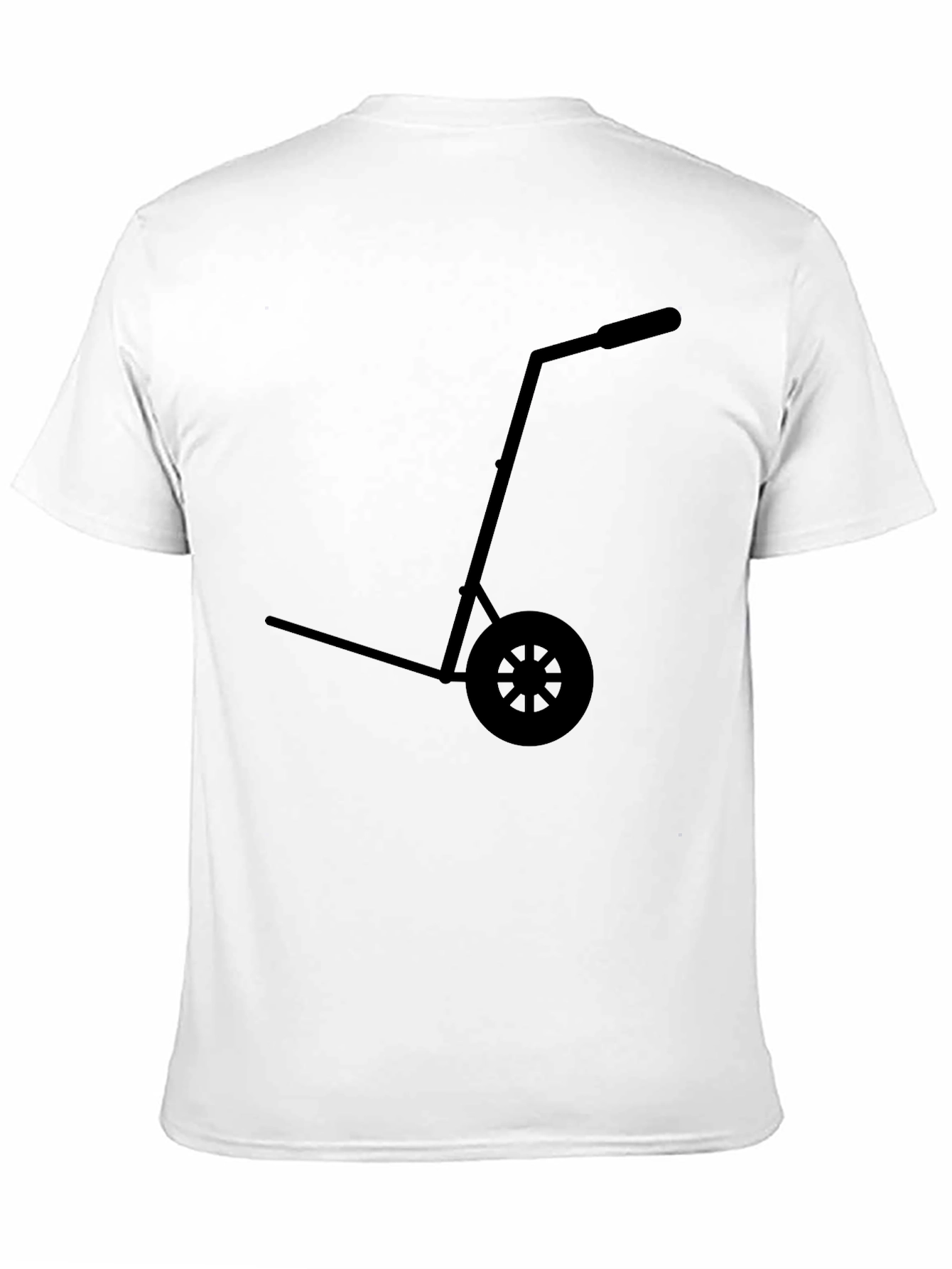 Novelty Hand Truck T-Shirt - Black Graphic Tee