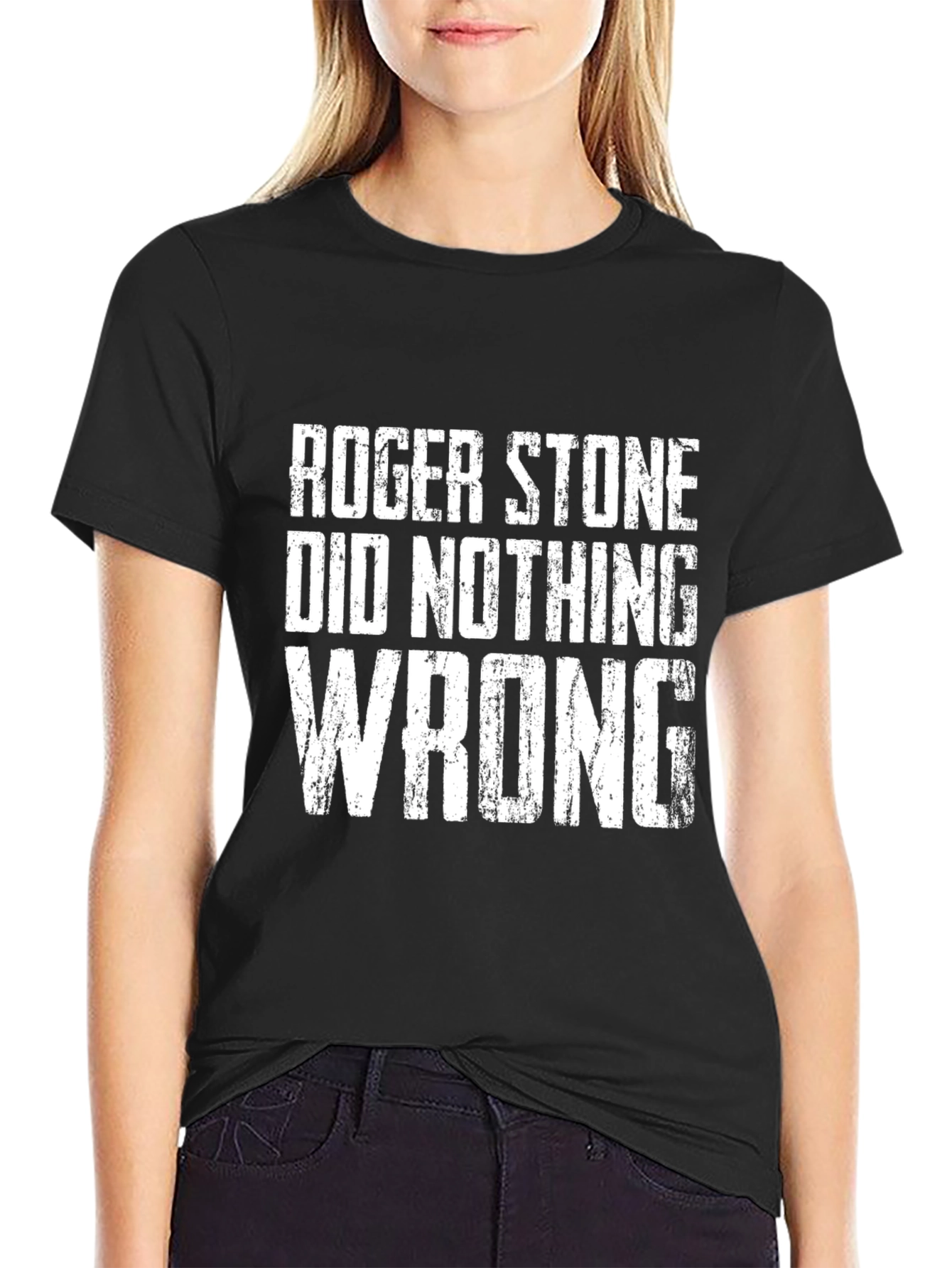 Roger Stone Did Nothing Wrong Graphic T-Shirt