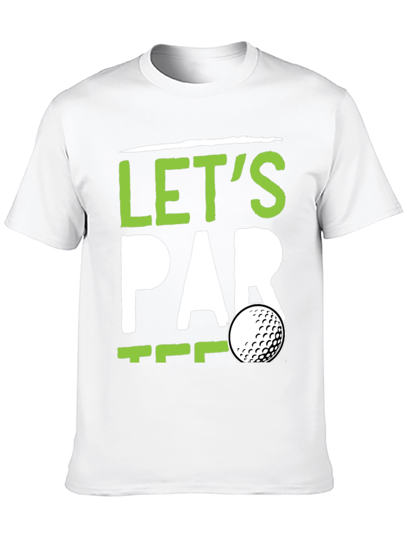 Lets Par Tee Golf T-Shirt - Black