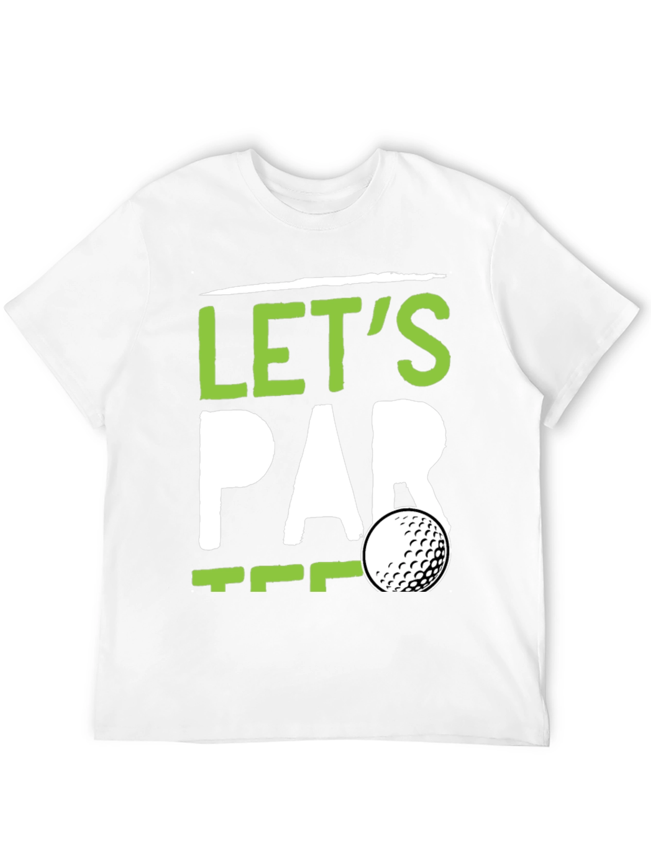Lets Par Tee Golf T-Shirt - Black