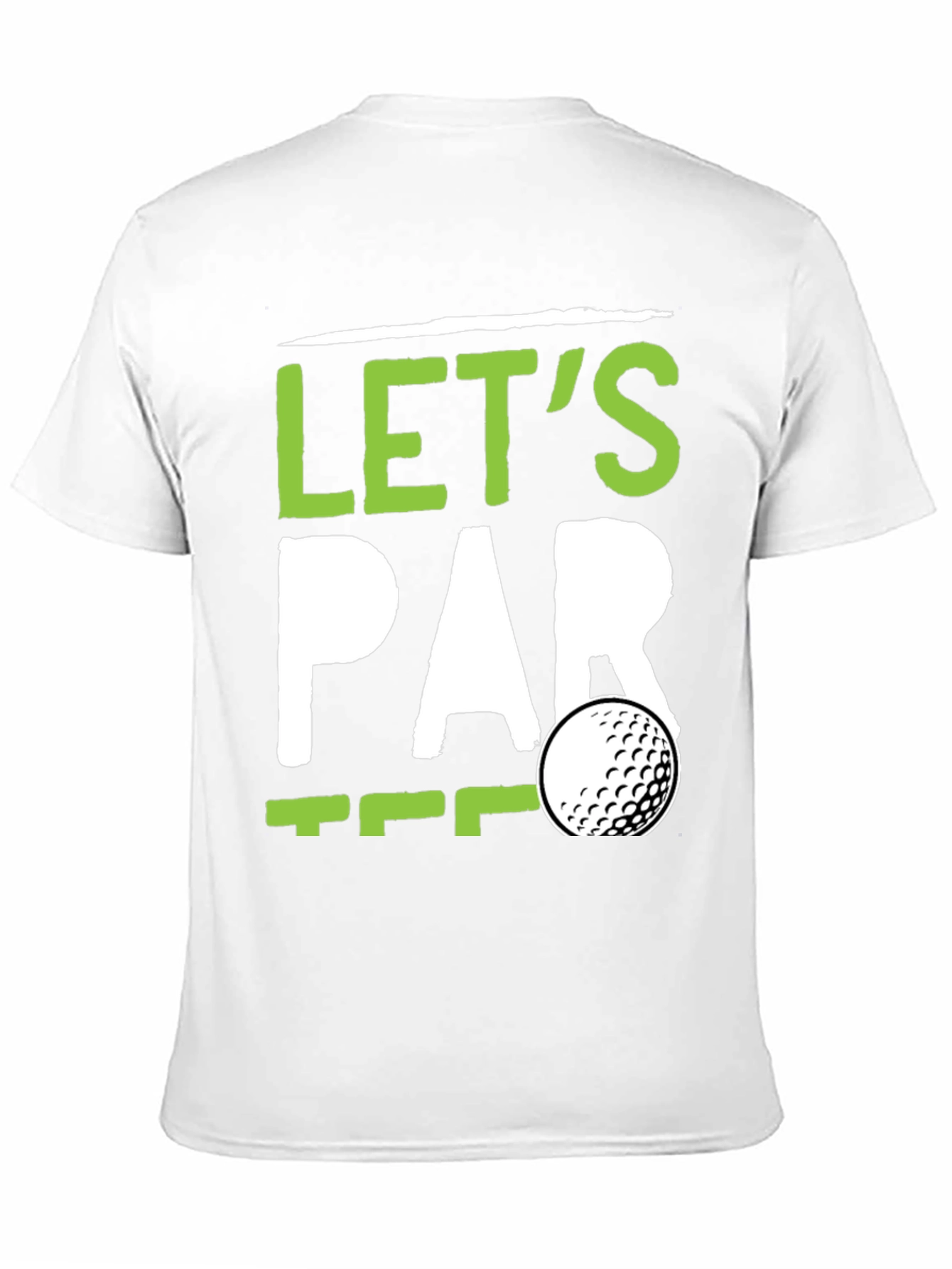 Lets Par Tee Golf T-Shirt - Black