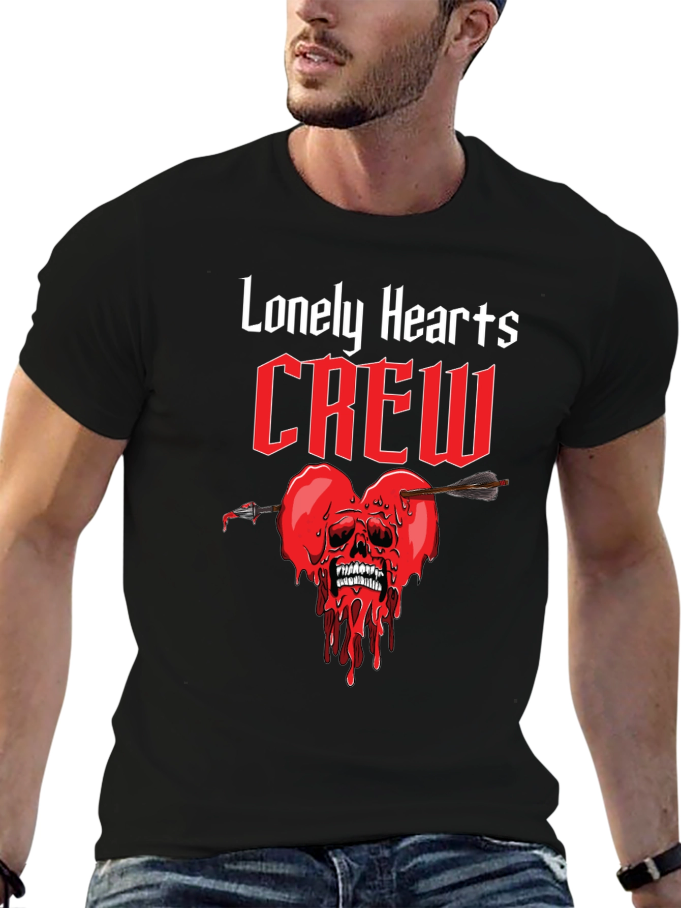 Lonely Hearts Crew Graphic Tee