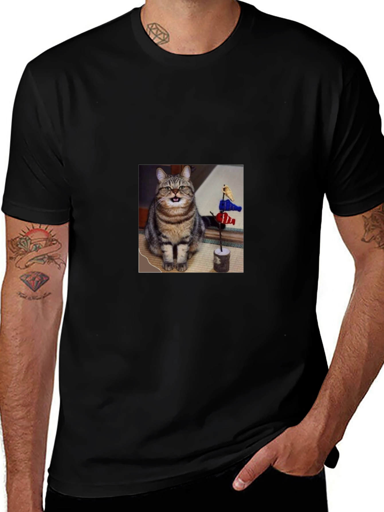 Cat Lover T-Shirt: Cute Tabby Design