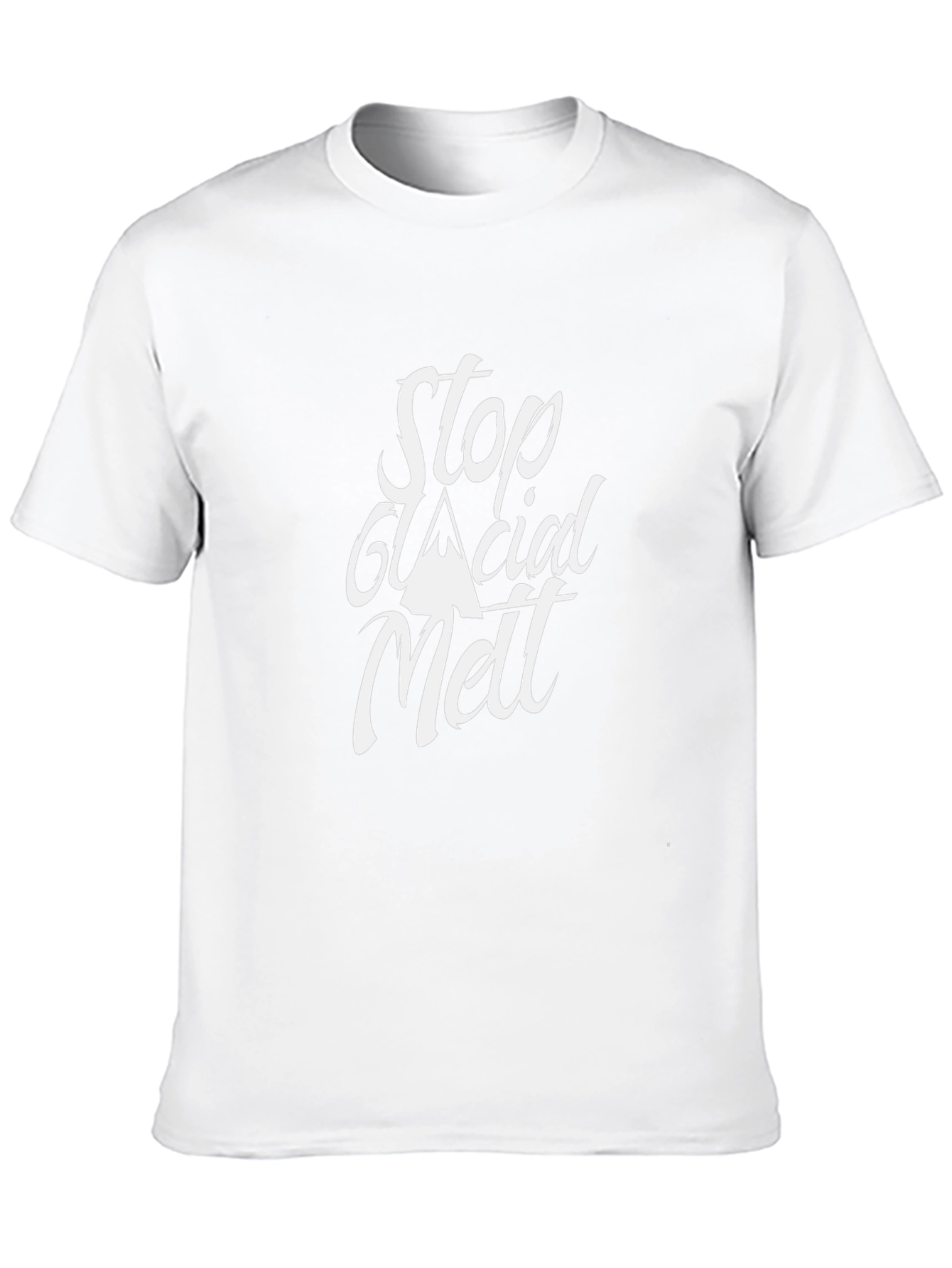 Stop Glacial Melt Black T-Shirt