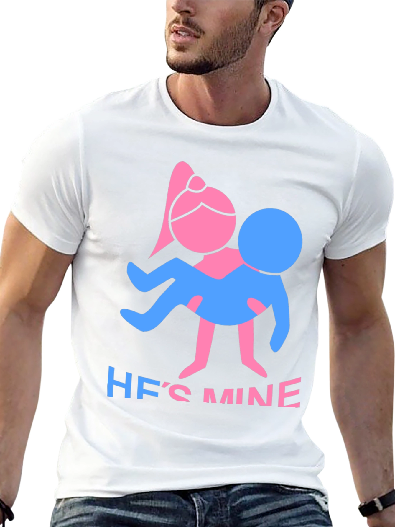 Hes Mine T-Shirt - Funny Couple Tee