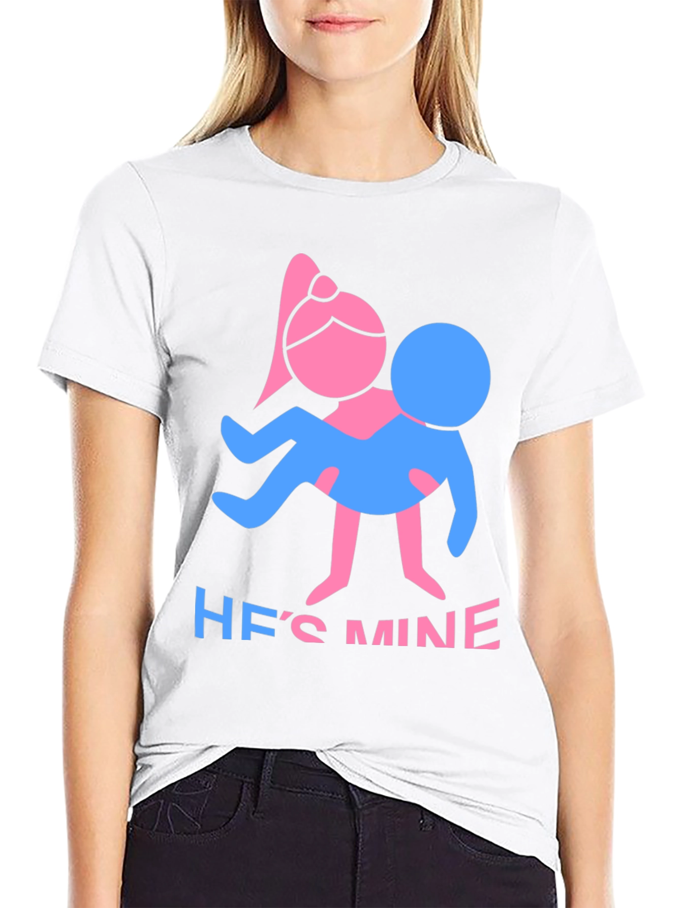 Hes Mine T-Shirt - Funny Couple Tee
