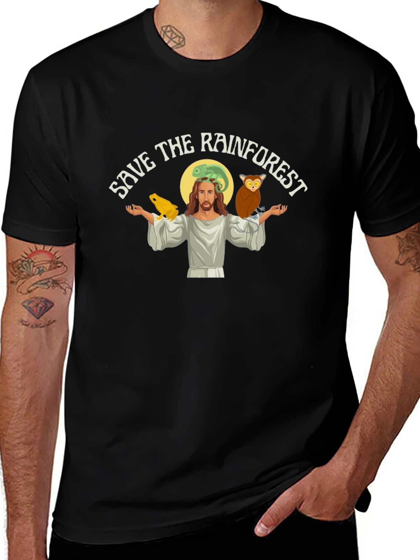 Save the Rainforest Graphic Tee