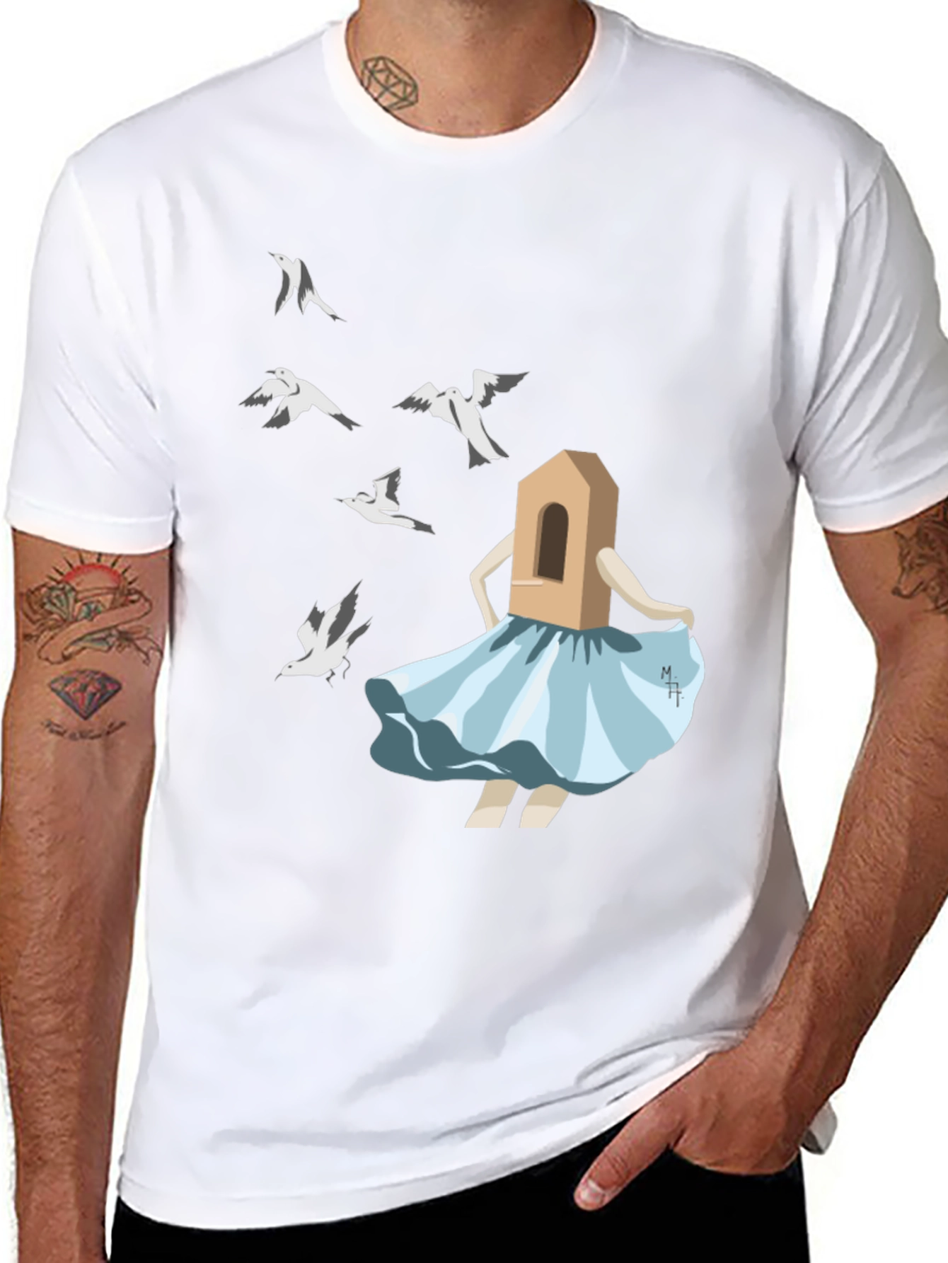 Tower Dancer Graphic T-Shirt