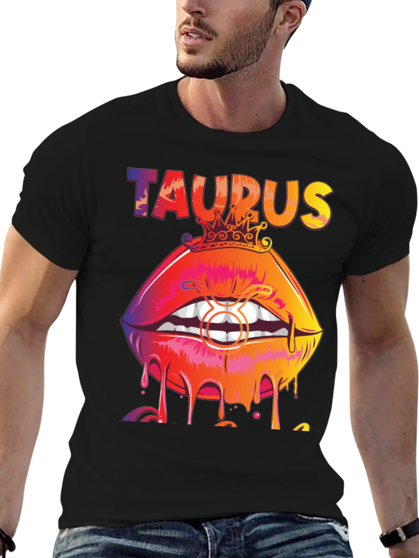 Taurus Lips Graphic Tee