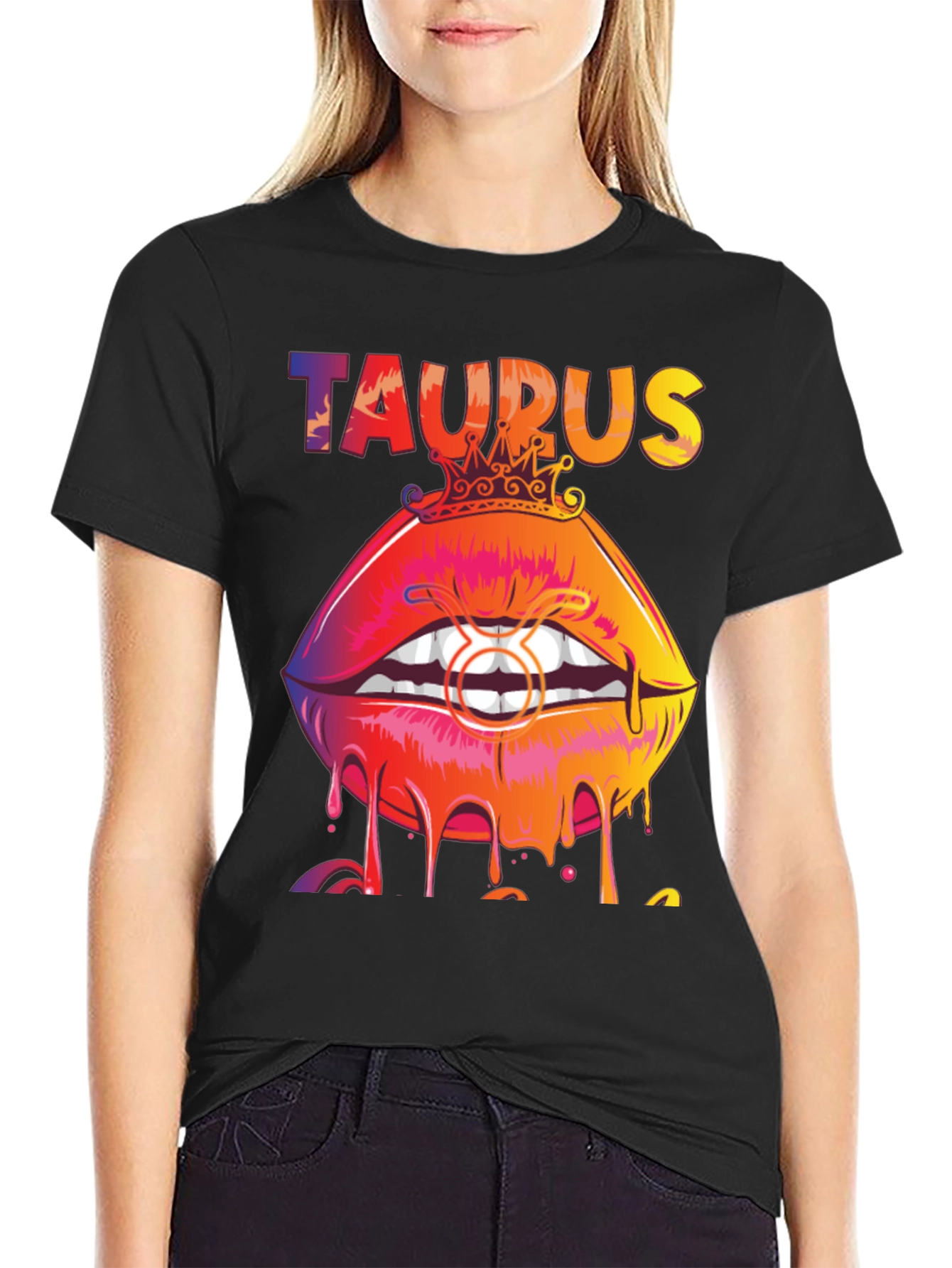 Taurus Lips Graphic Tee