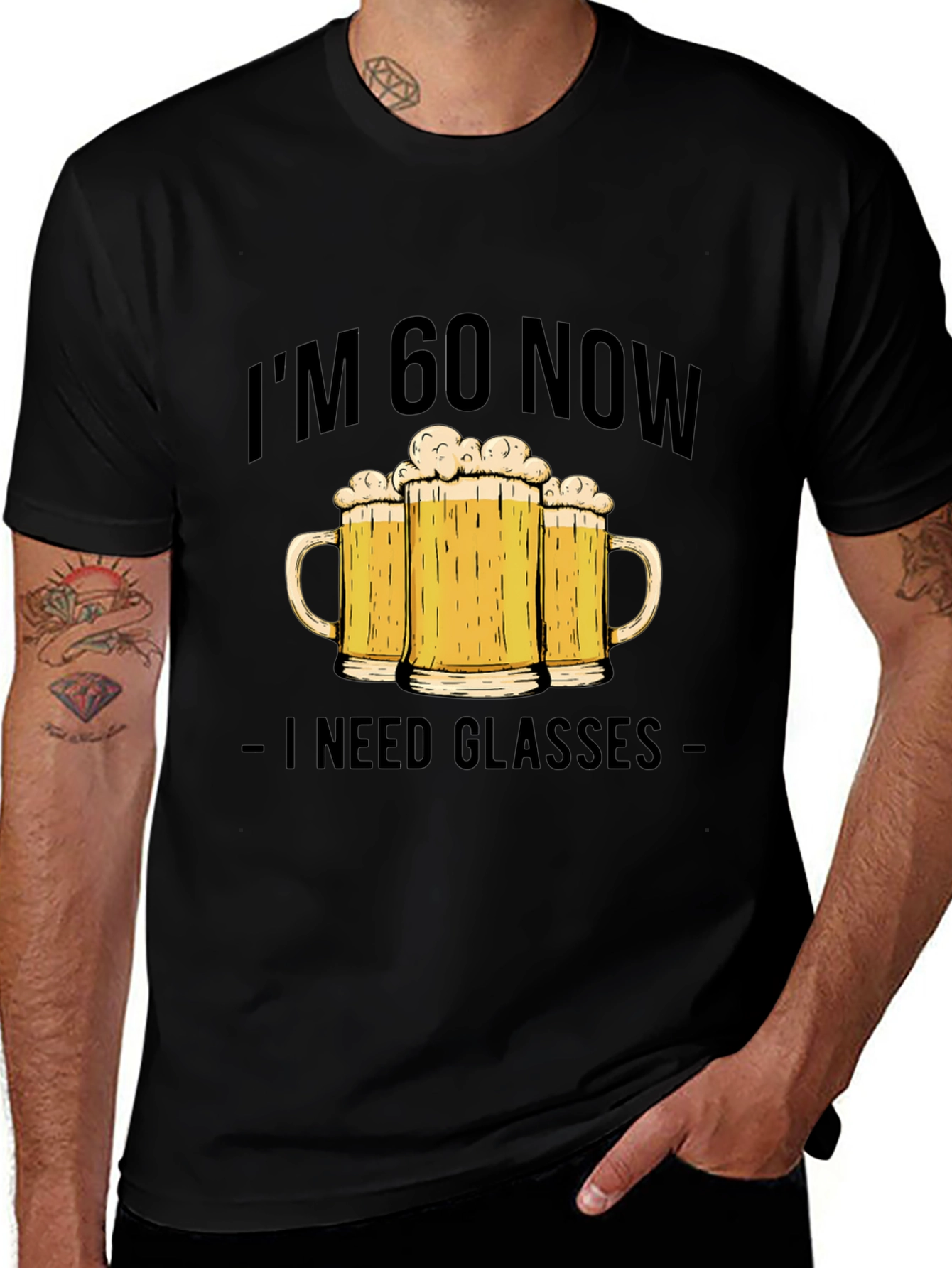 Im 60 Now I Need Glasses T-Shirt