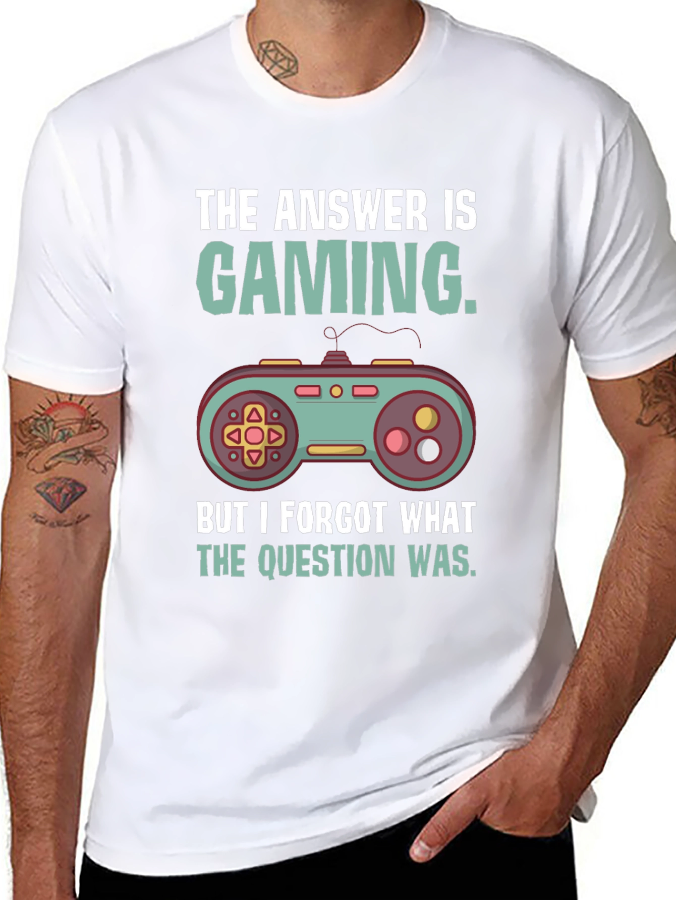 Gaming T-Shirt: The Answer is Gaming