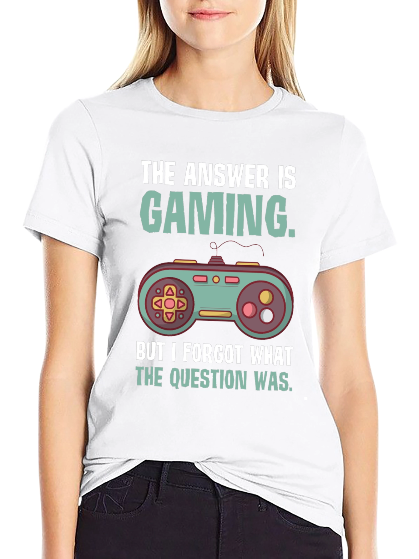 Gaming T-Shirt: The Answer is Gaming